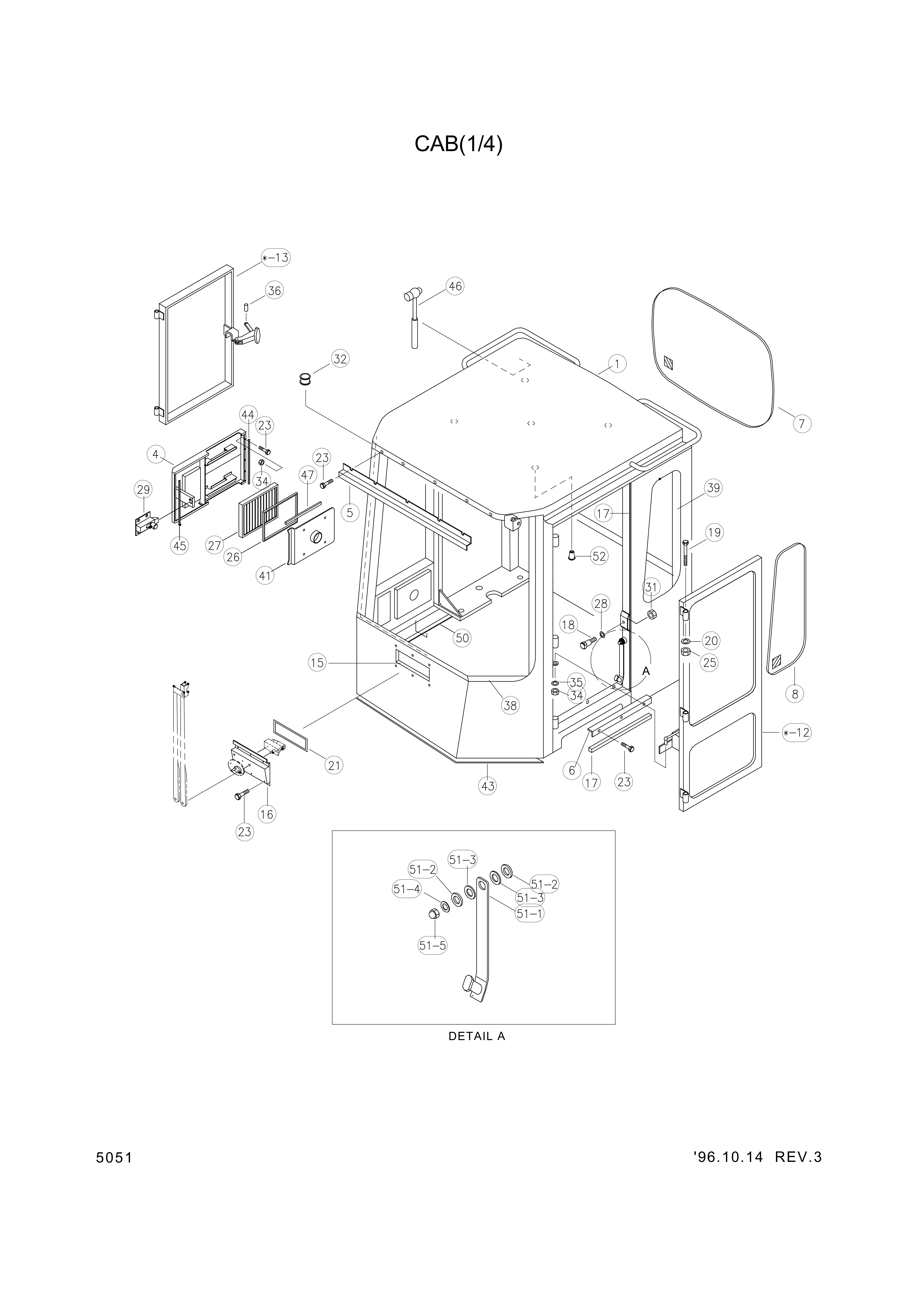 drawing for Hyundai Construction Equipment S401-101002 - WASHER-PLAIN
