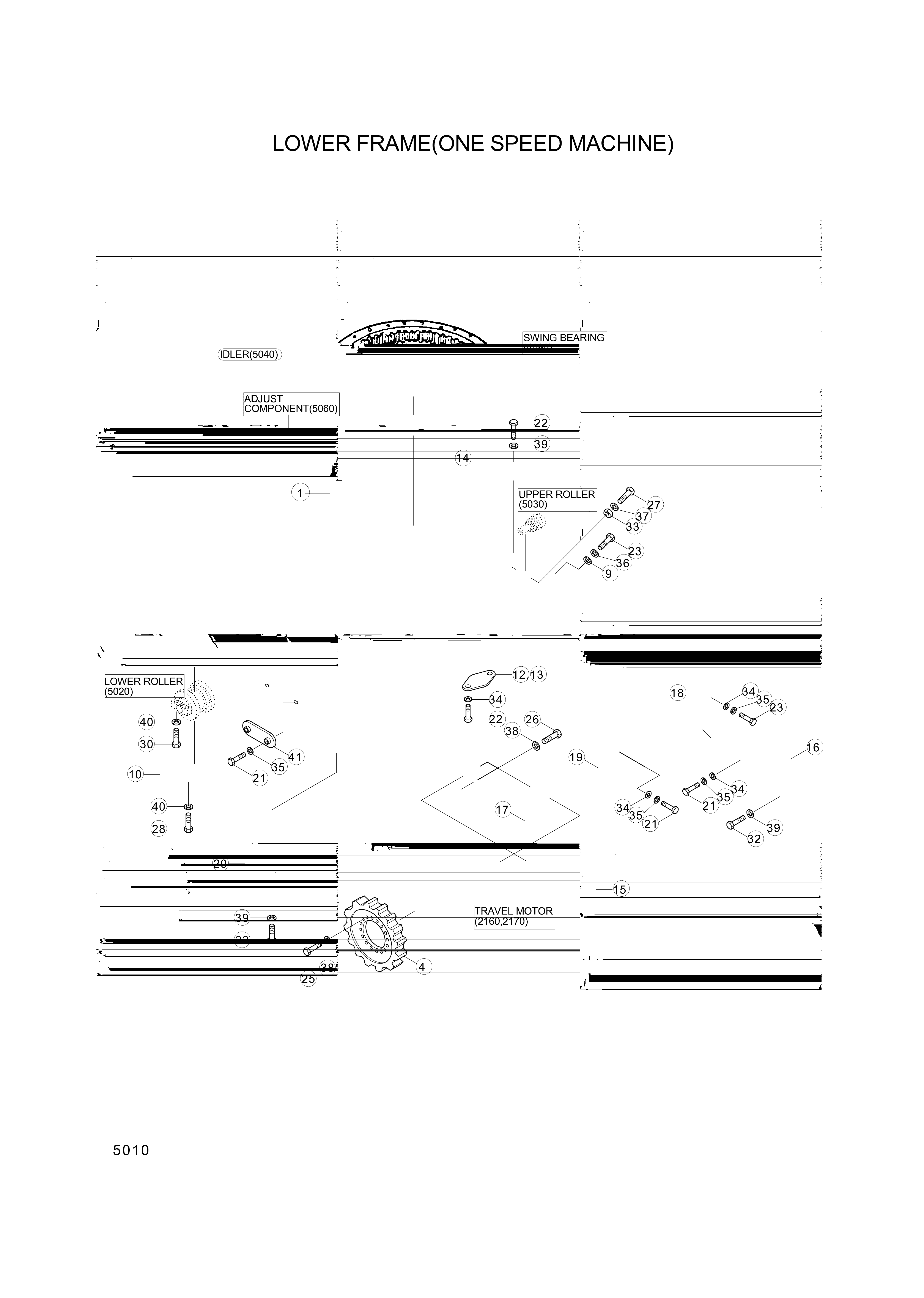 Technical drawing of Hyundai Construction Equipment S275-160003 NUT-SELF with dimensions and layout (figure 3)