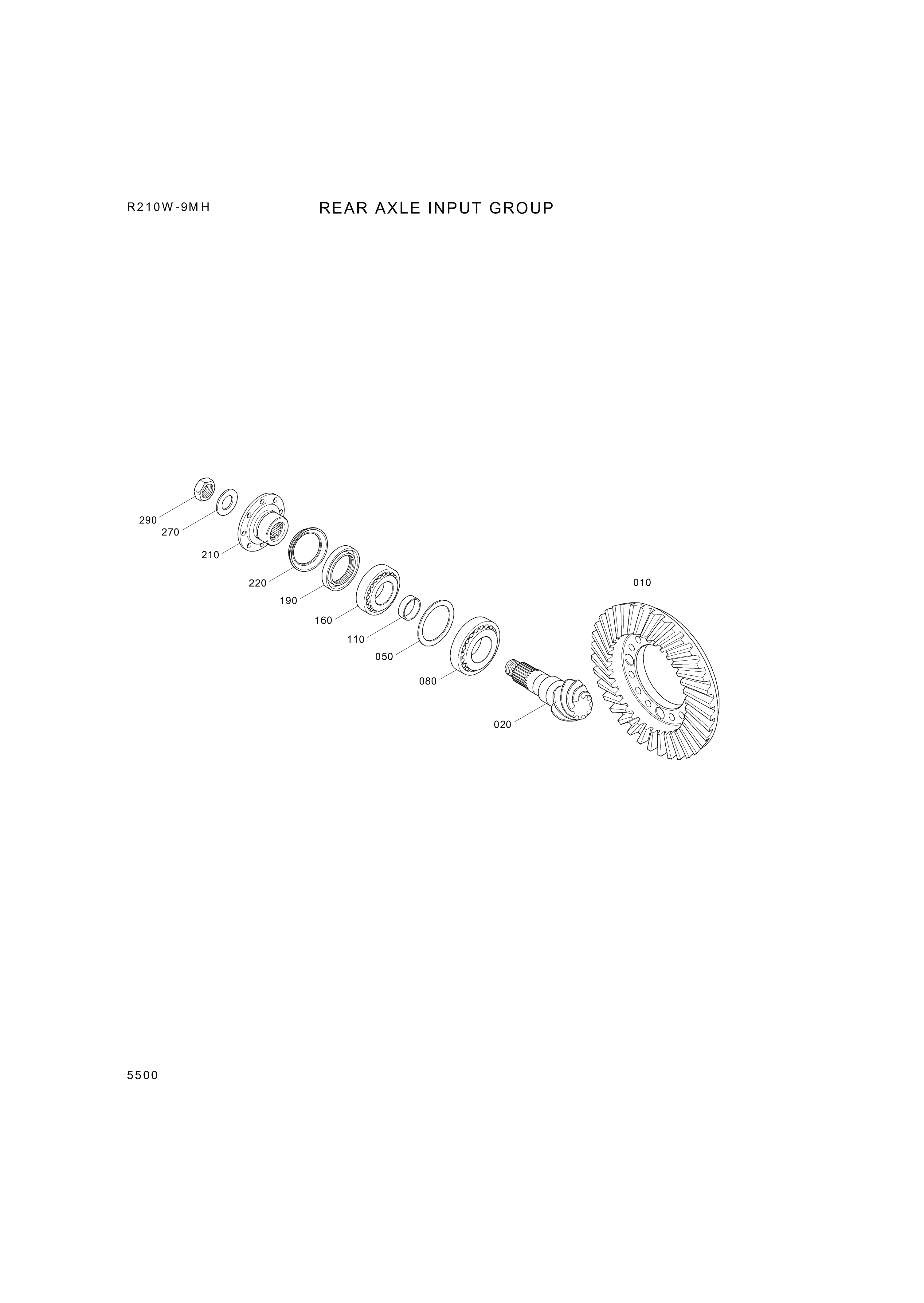 drawing for Hyundai Construction Equipment 0730-103-894 - WASHER