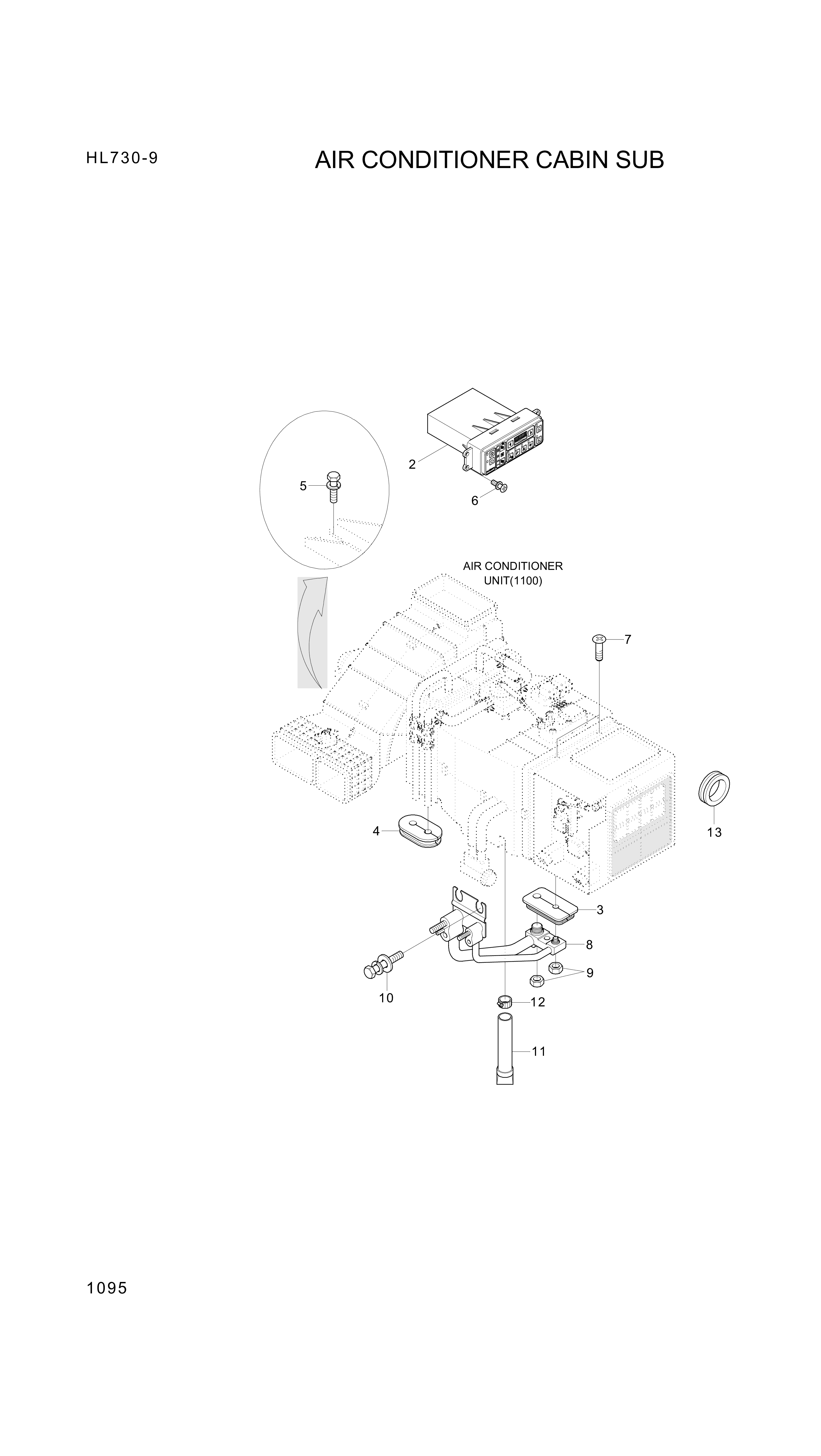 drawing for Hyundai Construction Equipment 11LM-96050 - PIPE ASSY