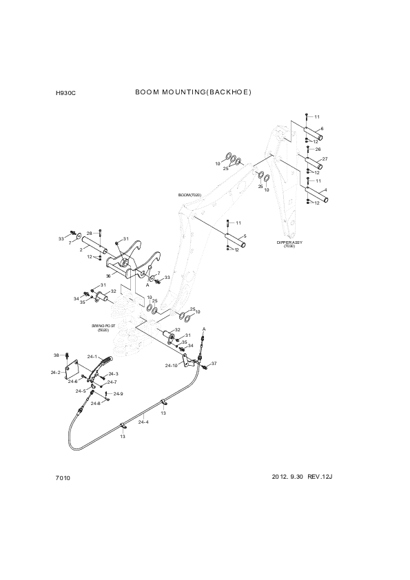 drawing for Hyundai Construction Equipment S179-080206 - BOLT-SOCKET