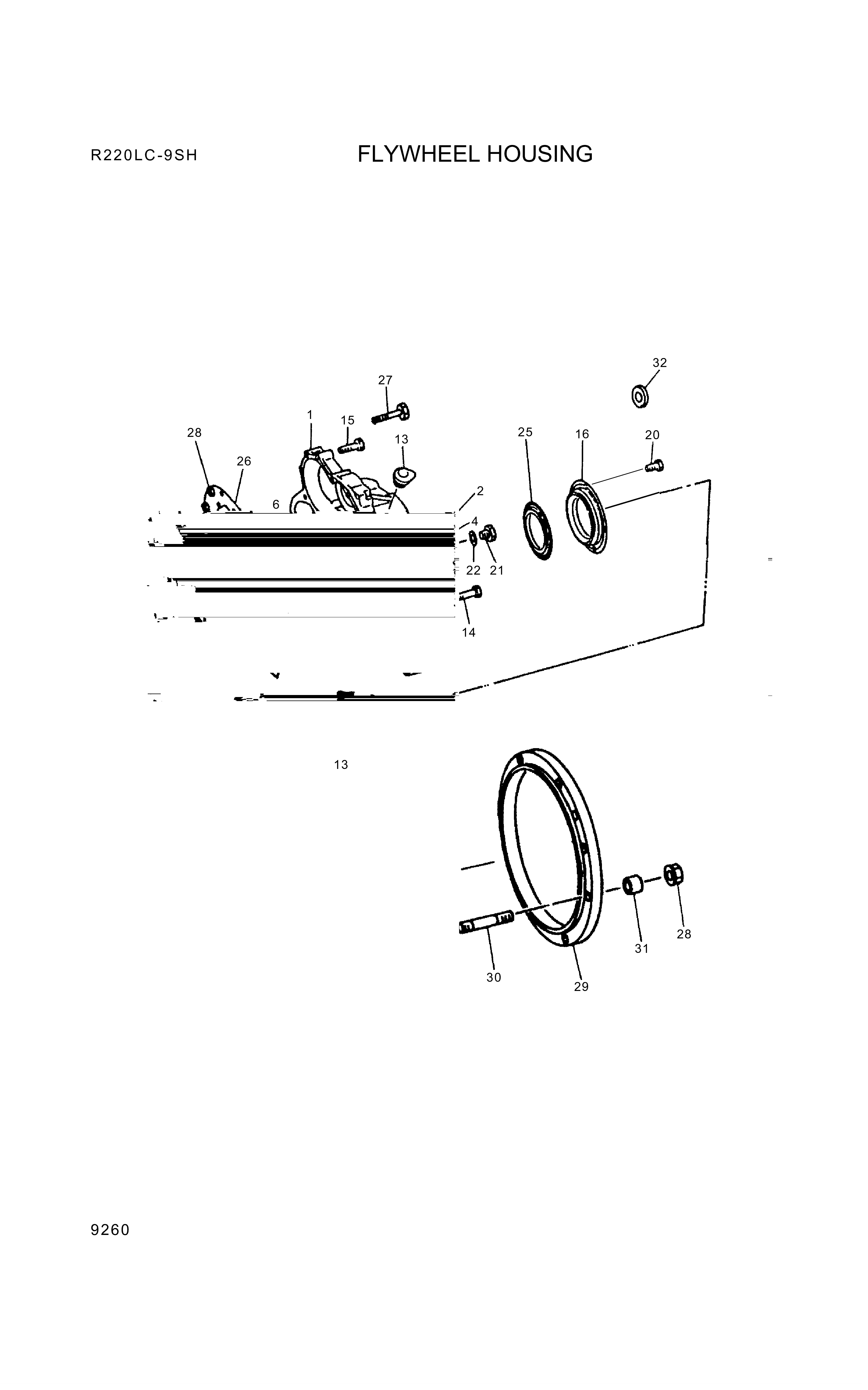 drawing for Hyundai Construction Equipment QDS15715-20001 - PLUG-DRAIN