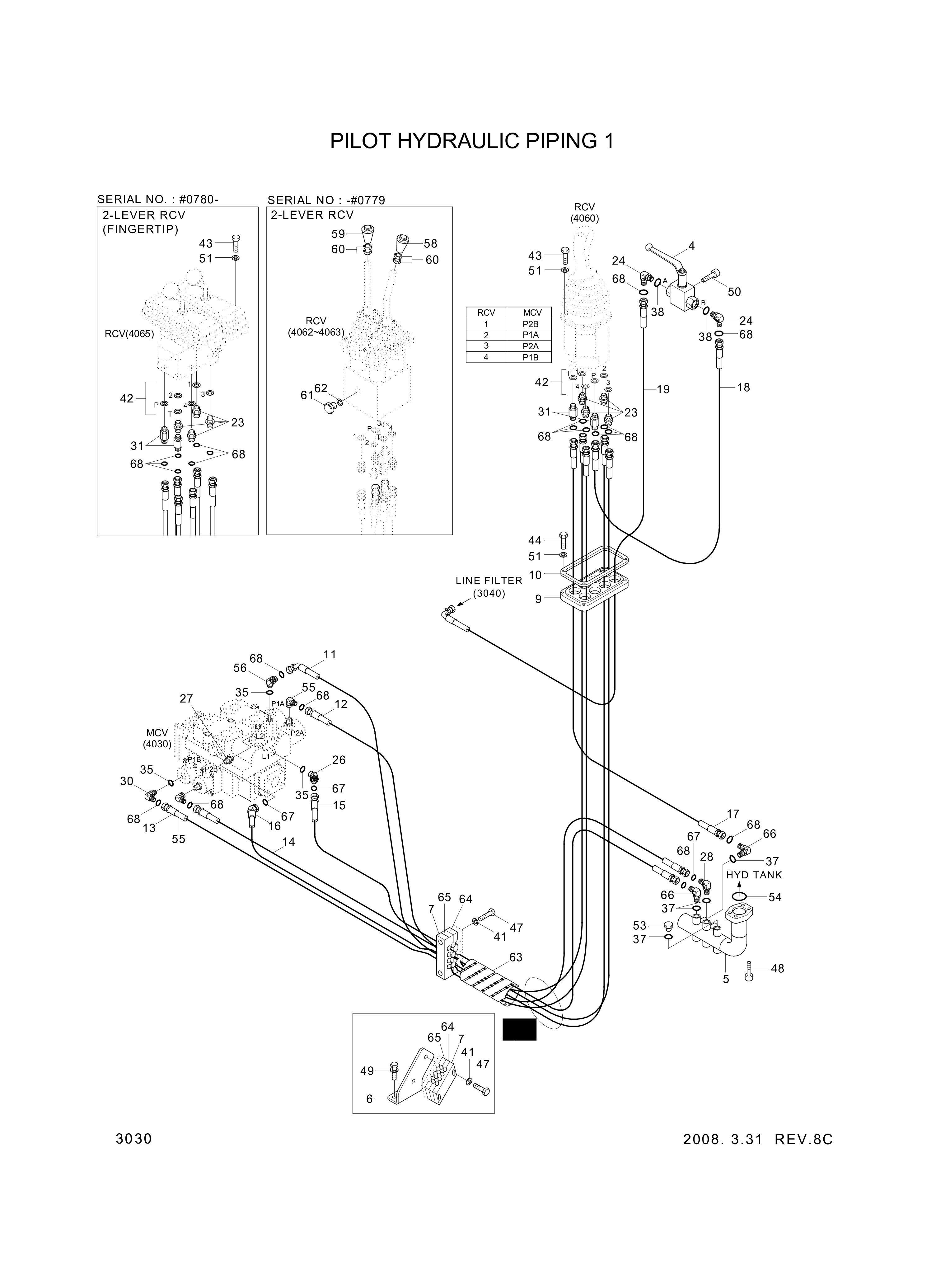 drawing for Hyundai Construction Equipment S179-080406 - BOLT-SOCKET