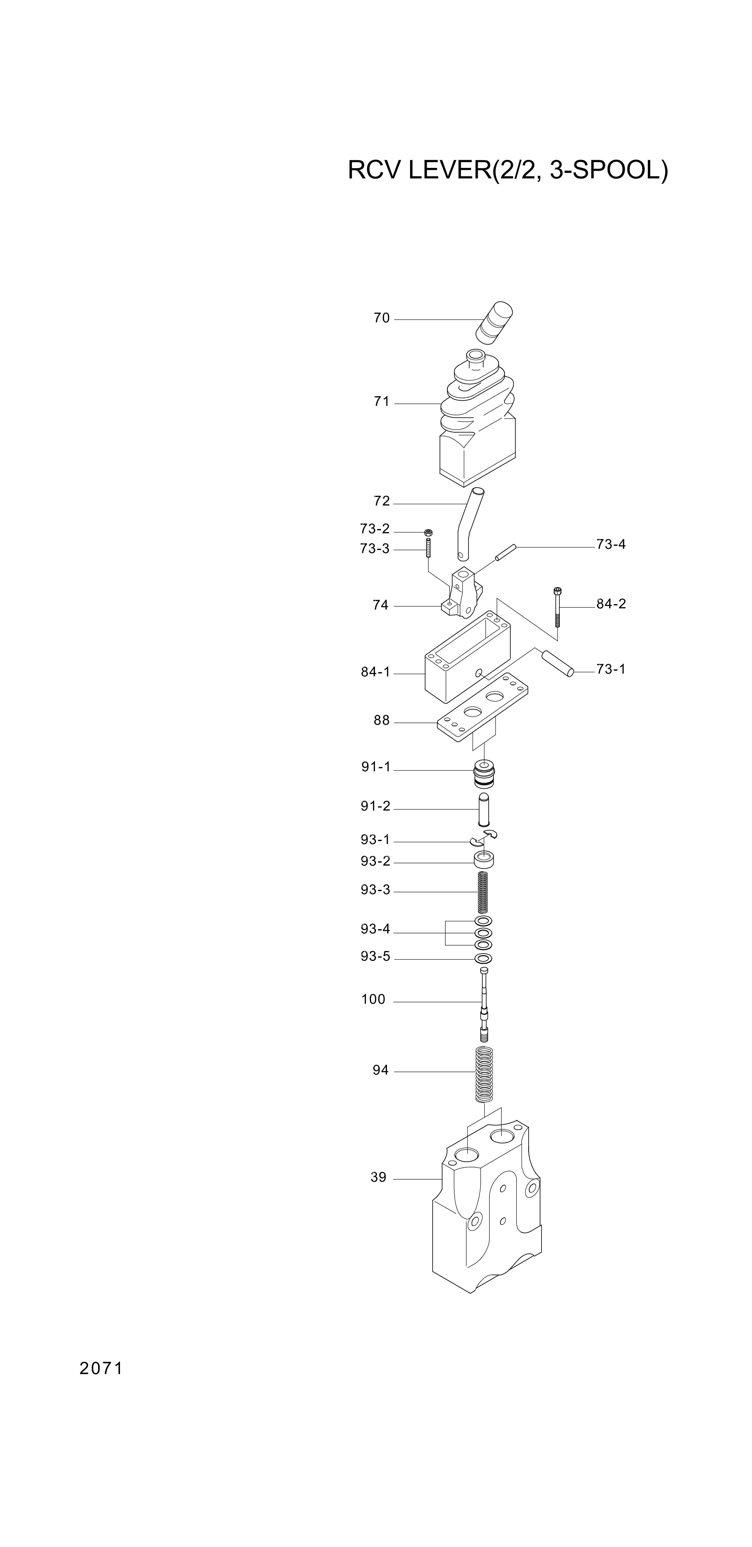 drawing for Hyundai Construction Equipment 21316100 - REGULATOR ASSY