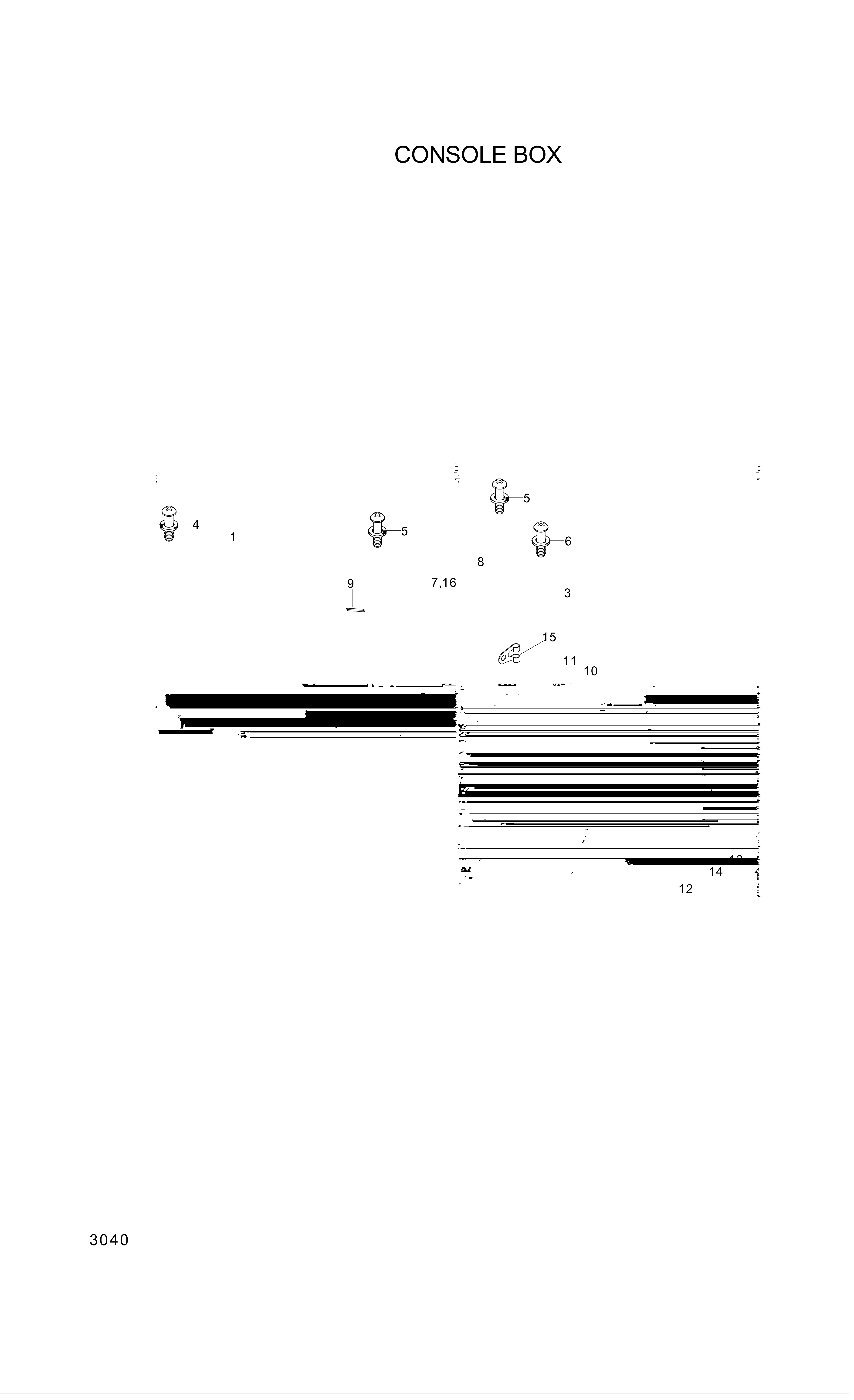 Technical drawing of Hyundai Construction Equipment S403-042002 WASHER-PLAIN with dimensions and layout (figure 3)