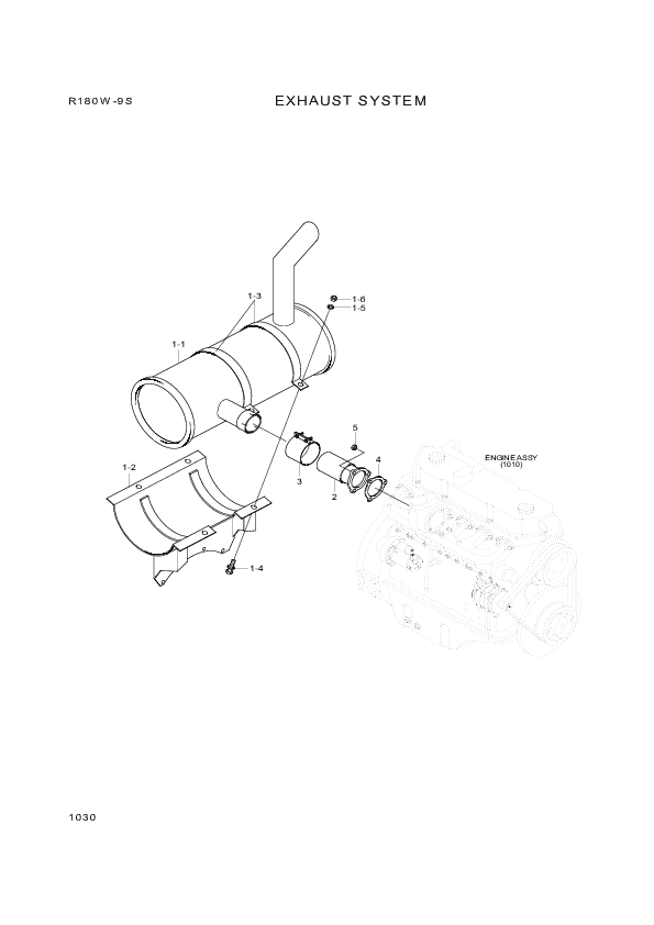 drawing for Hyundai Construction Equipment S206-101006 - NUT-HEX