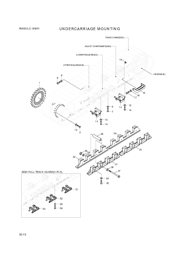 drawing for Hyundai Construction Equipment S205-24100V - NUT-HEX