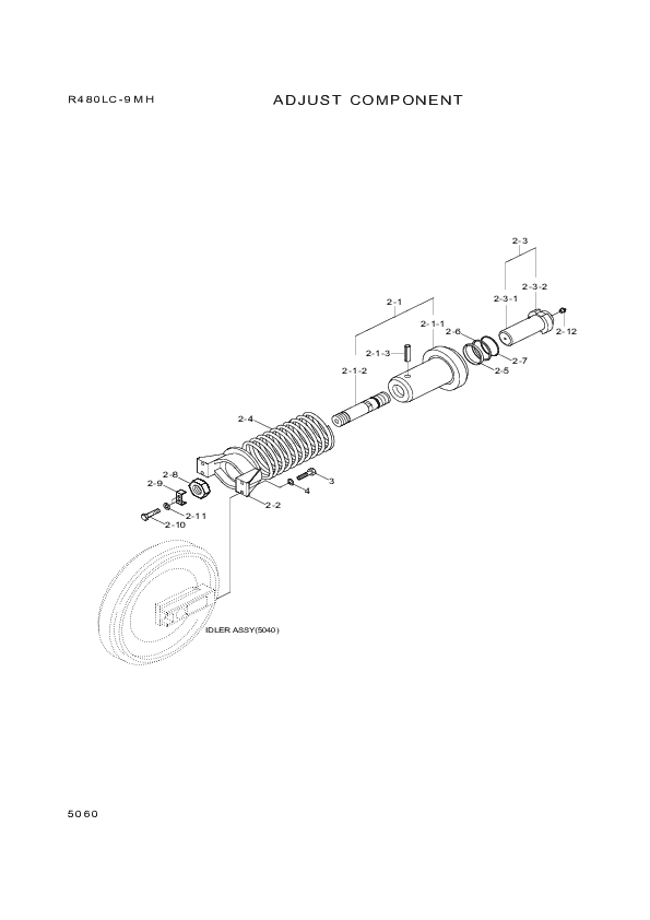 drawing for Hyundai Construction Equipment S411-220006 - WASHER-SPRING