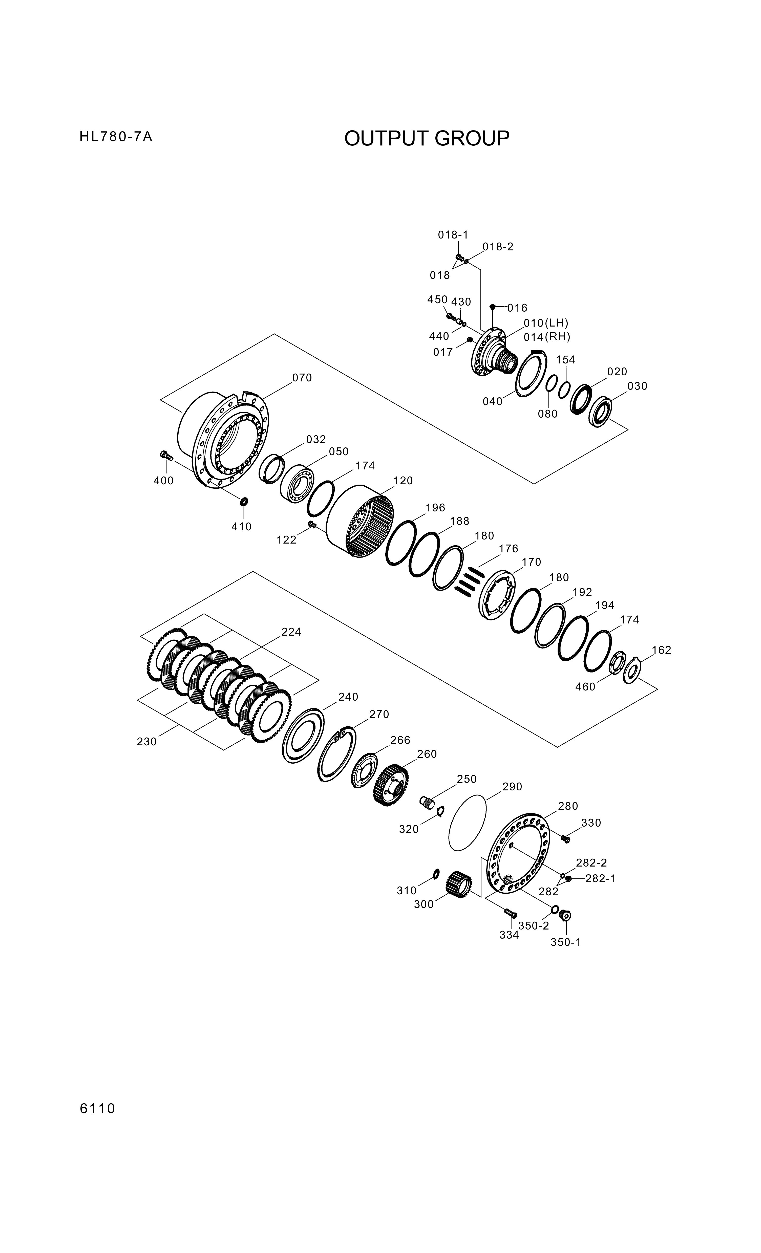 drawing for Hyundai Construction Equipment 4474-309-199 - GEAR-PLANET