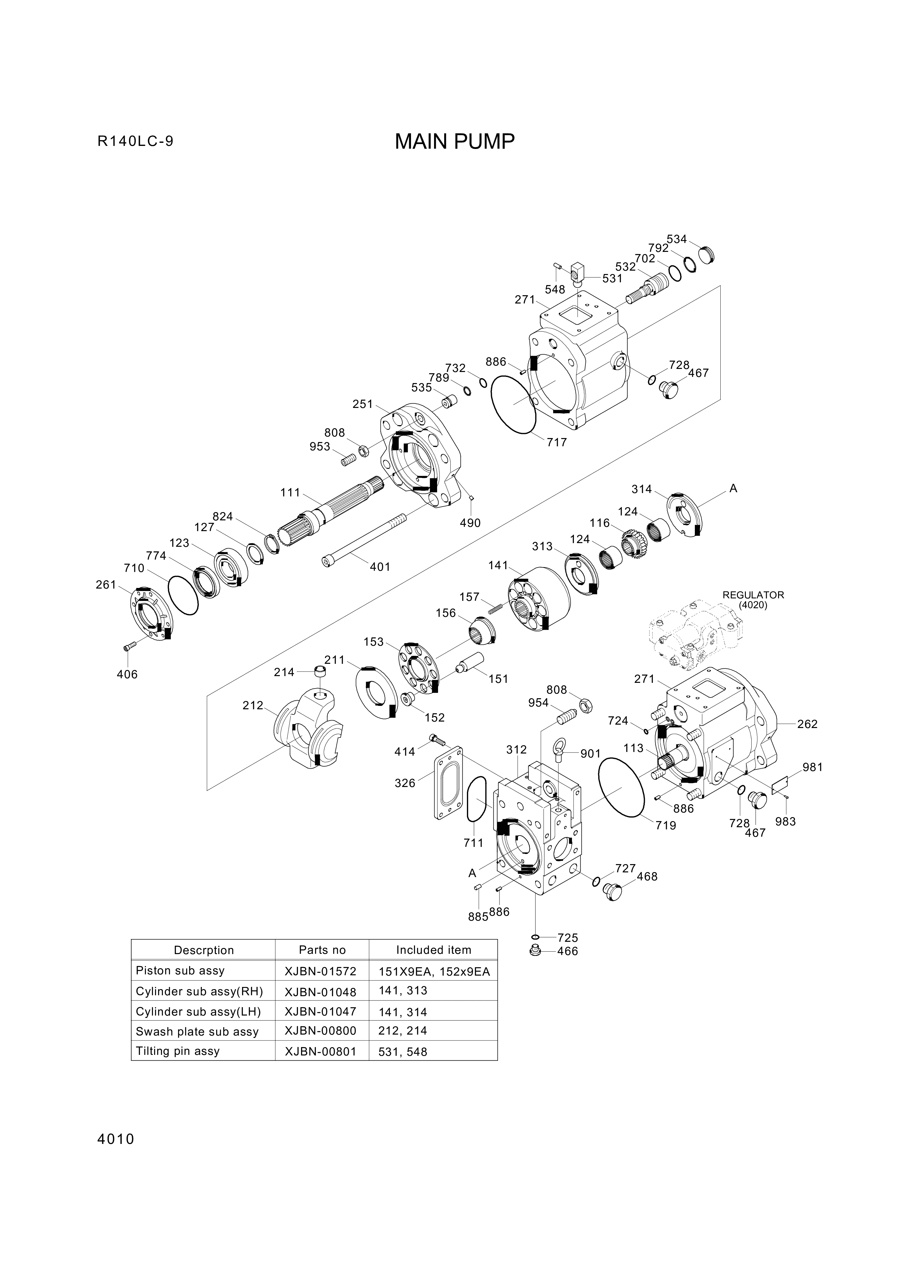 drawing for Hyundai Construction Equipment XJDB-00301 - RING-BACKUP