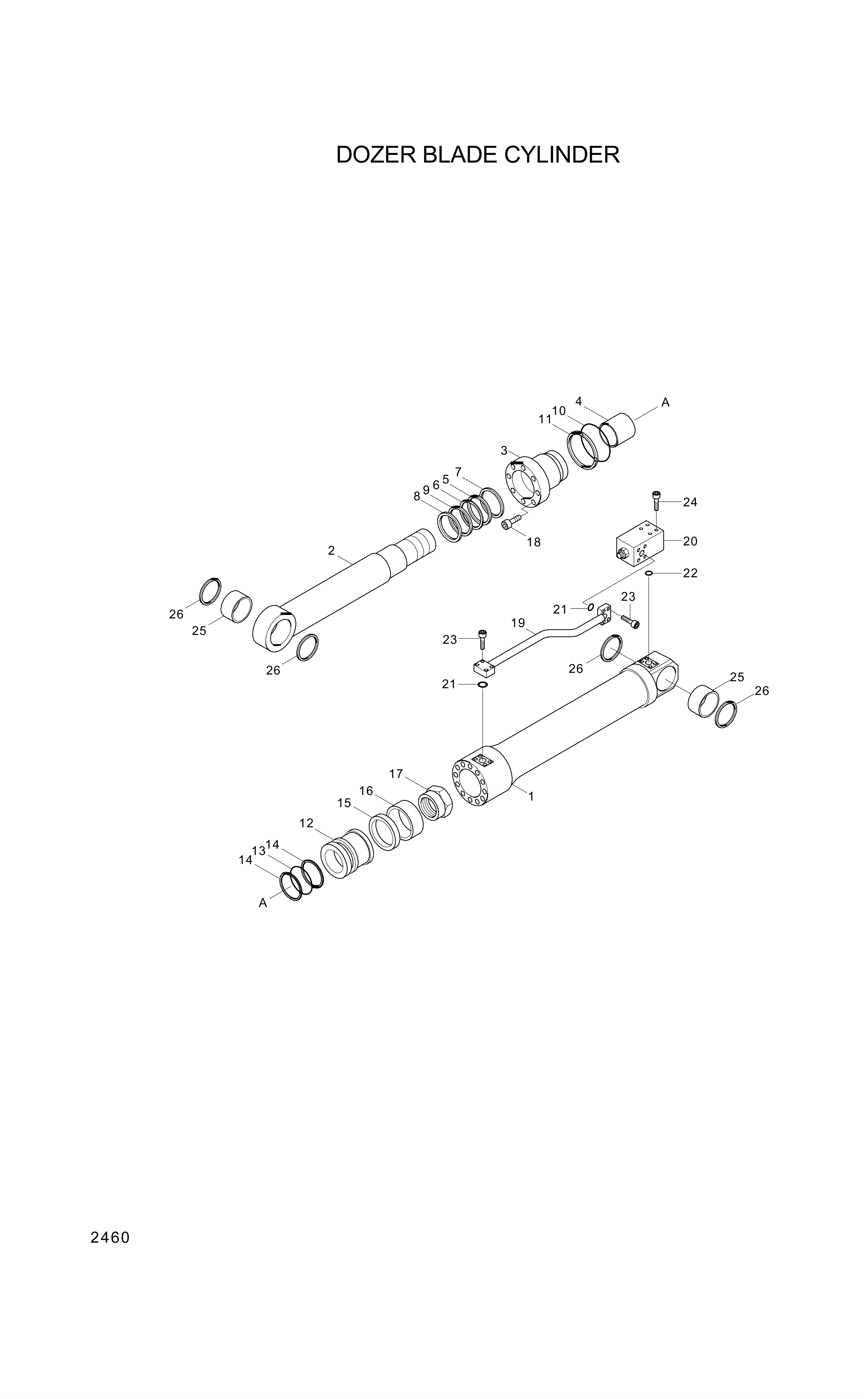 drawing for Hyundai Construction Equipment 330-07 - RING-BUFFER