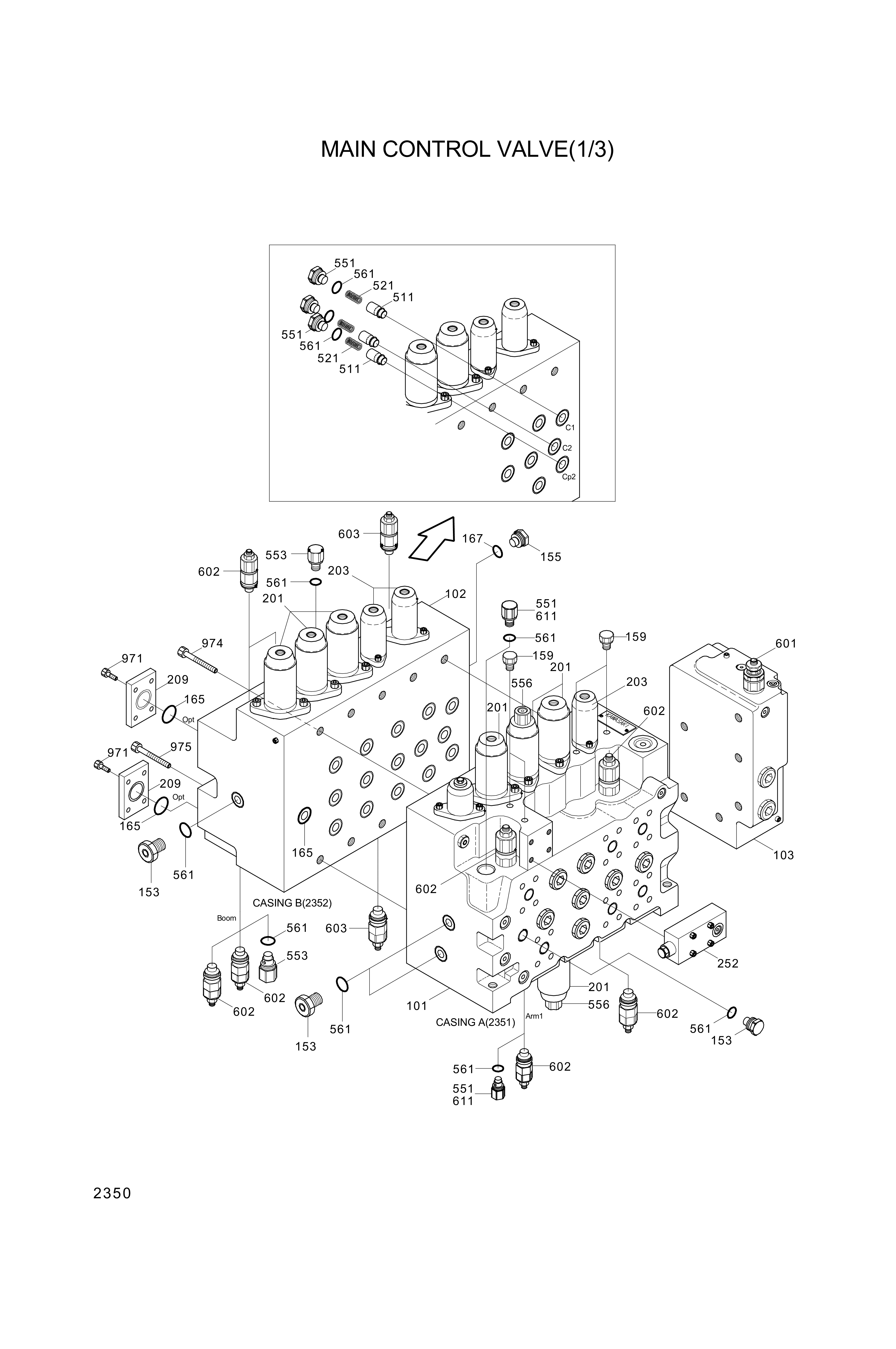 drawing for Hyundai Construction Equipment XKAH-00325 - PLUG