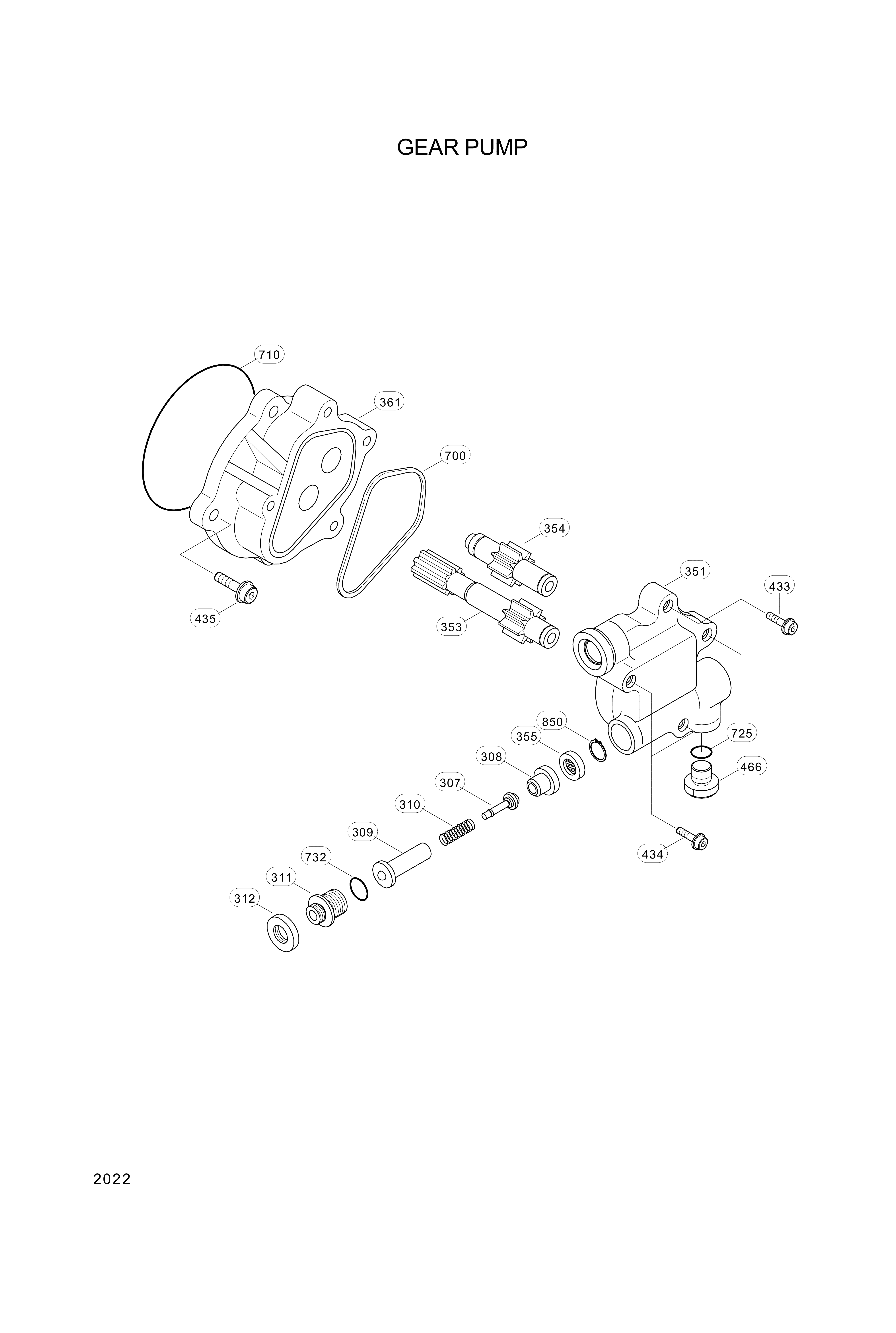 Technical drawing of Hyundai Construction Equipment PFSBM820 SOCKET-FLANGE with dimensions and layout (figure 4)