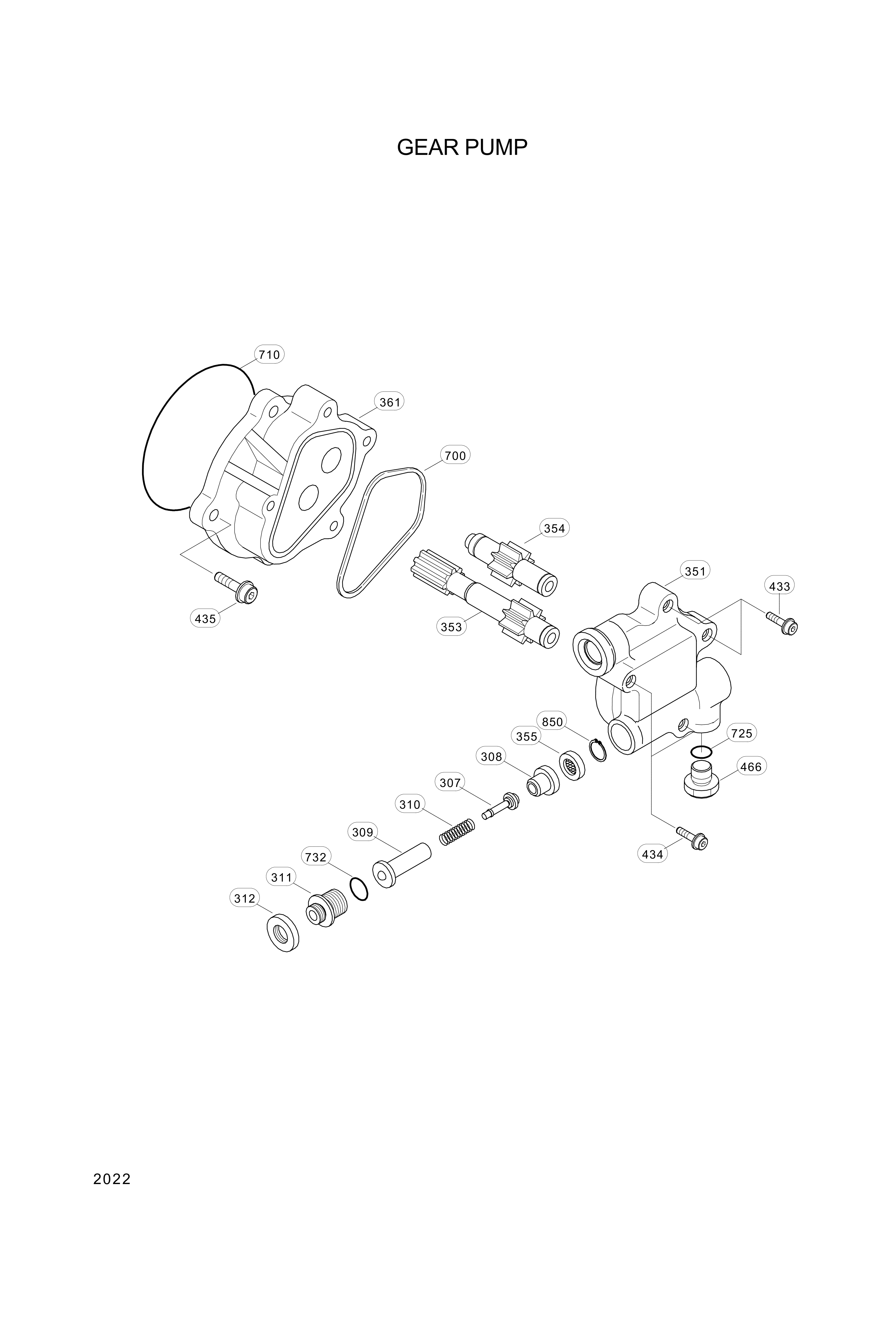 drawing for Hyundai Construction Equipment PFSBM855 - SOCKET-FLANGE