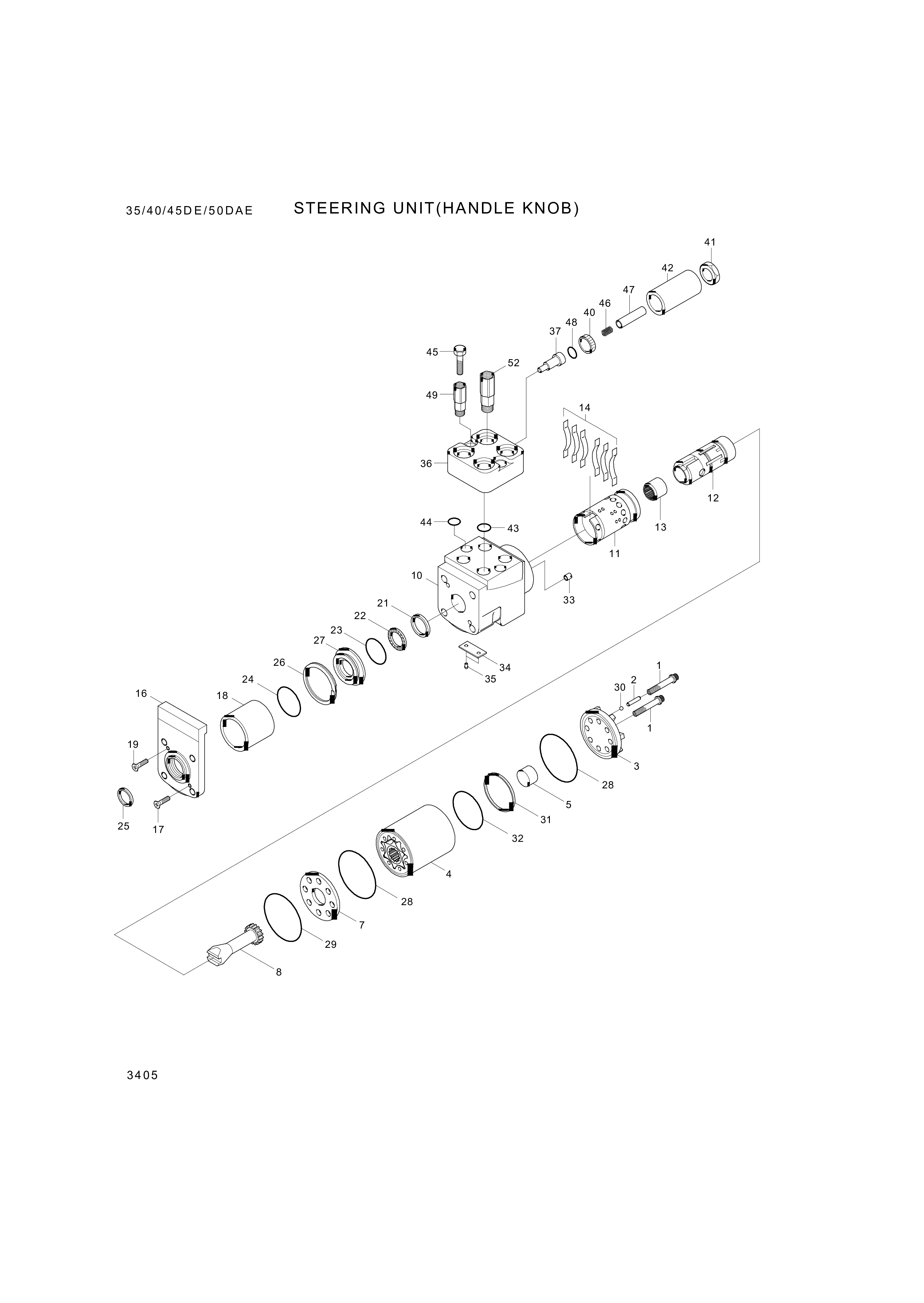 drawing for Hyundai Construction Equipment BA0551A - Deleted