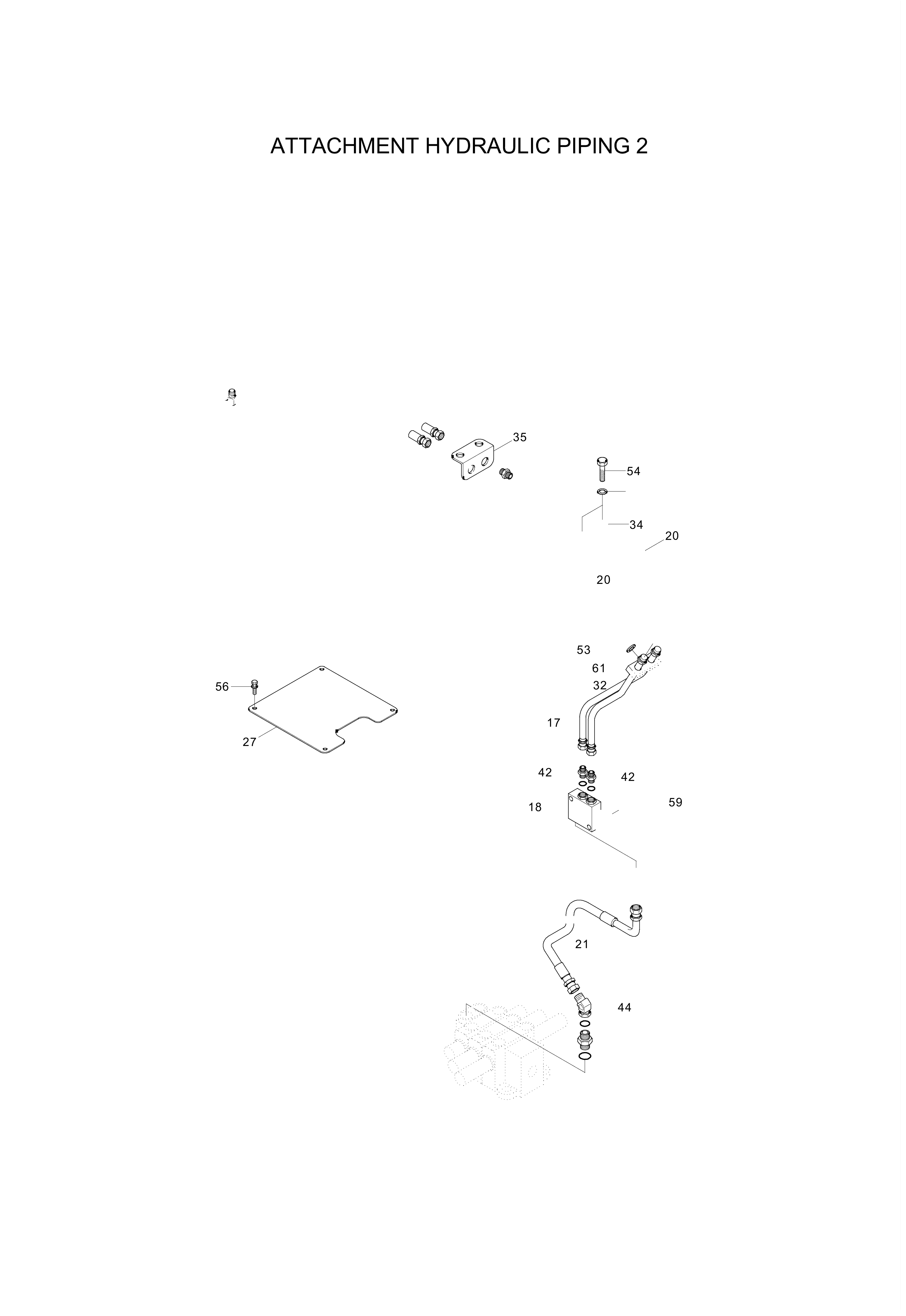 Technical drawing of Hyundai Construction Equipment XKAL-00004 SEAL with dimensions and layout (figure 3)