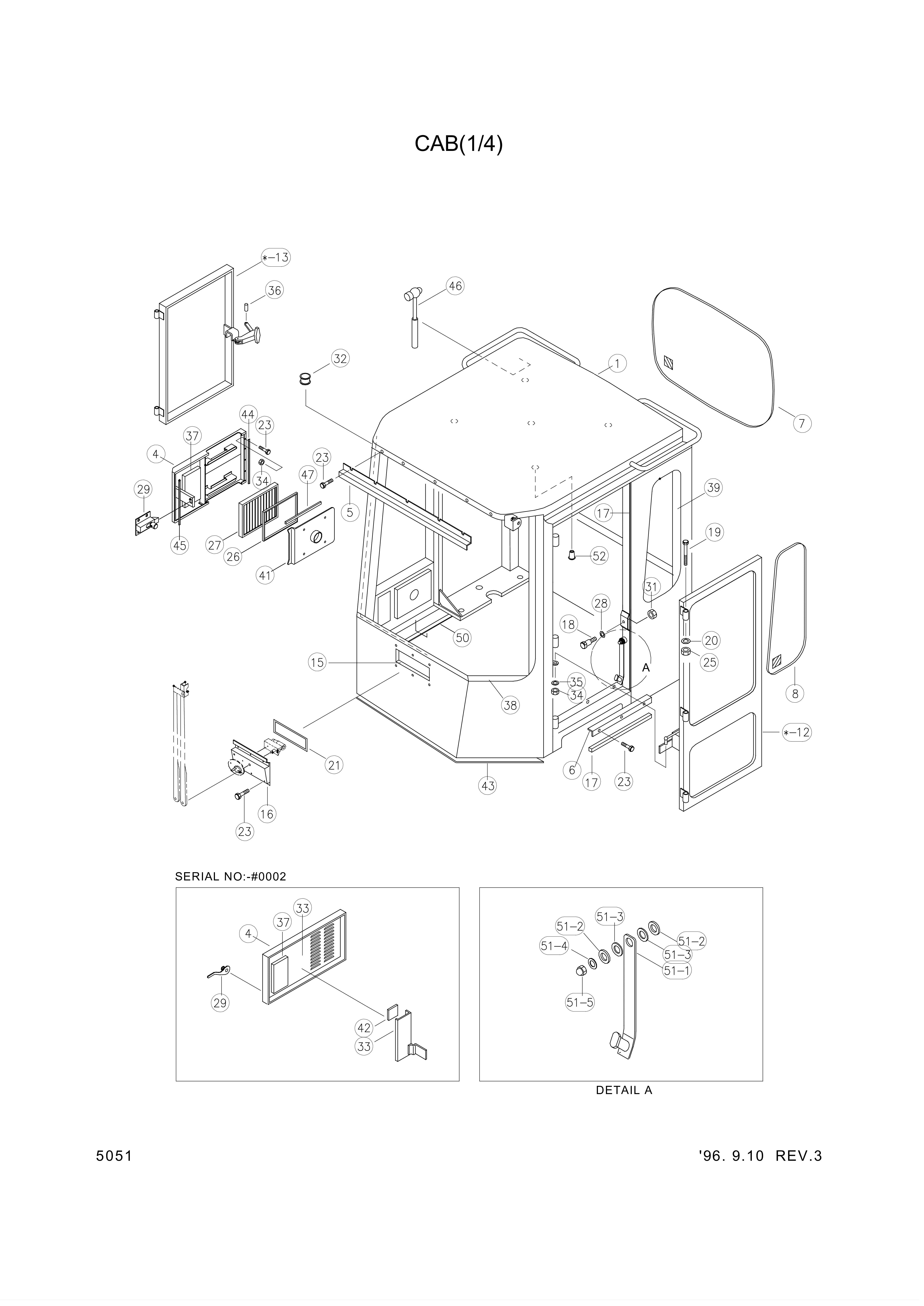 drawing for Hyundai Construction Equipment S401-101002 - WASHER-PLAIN