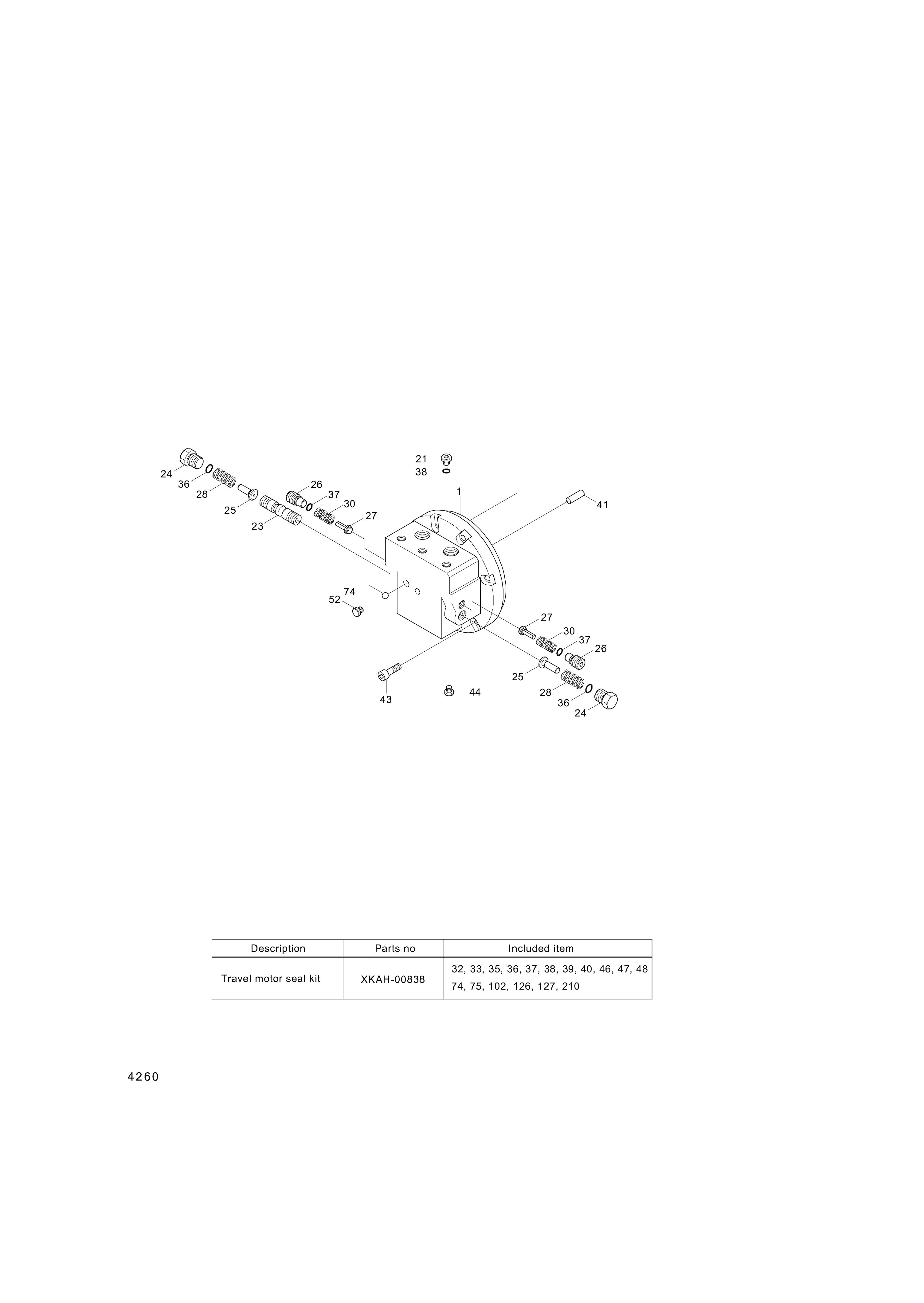 drawing for Hyundai Construction Equipment XKAH-00756 - PIN-PARALLEL