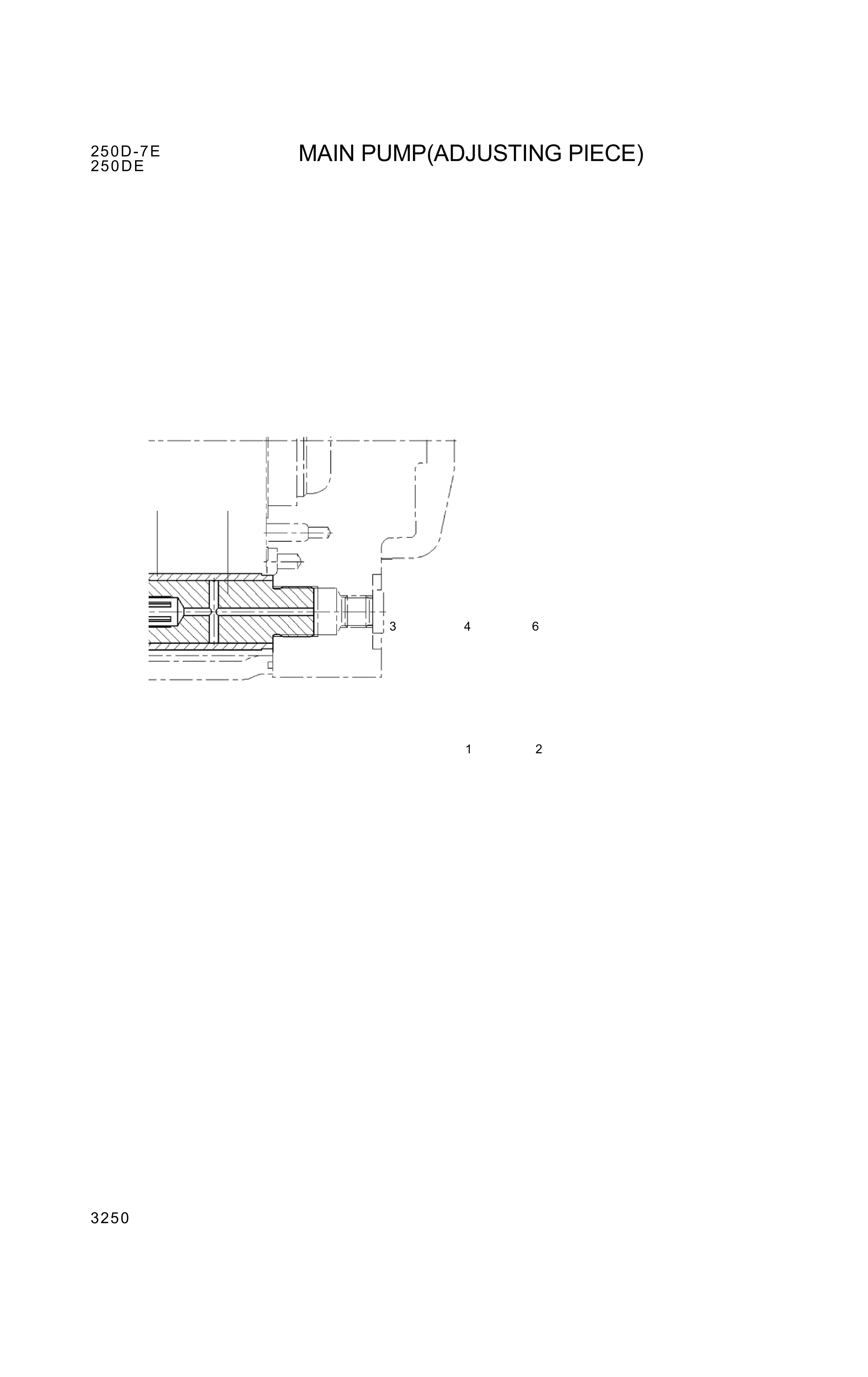 drawing for Hyundai Construction Equipment ZGBP-00045 - PISTON-OPPOSED