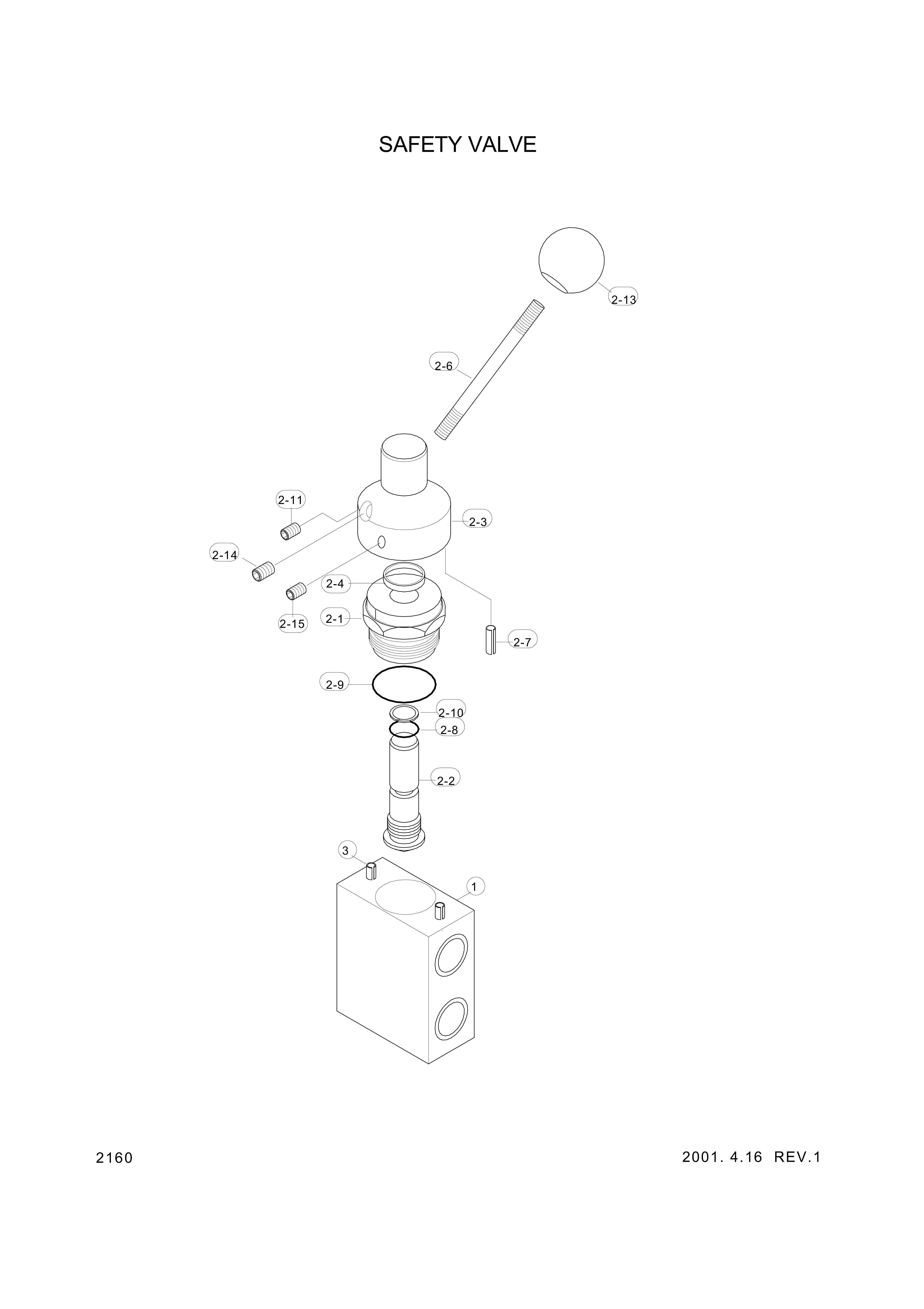 drawing for Hyundai Construction Equipment 7703013 - Pin-Spring