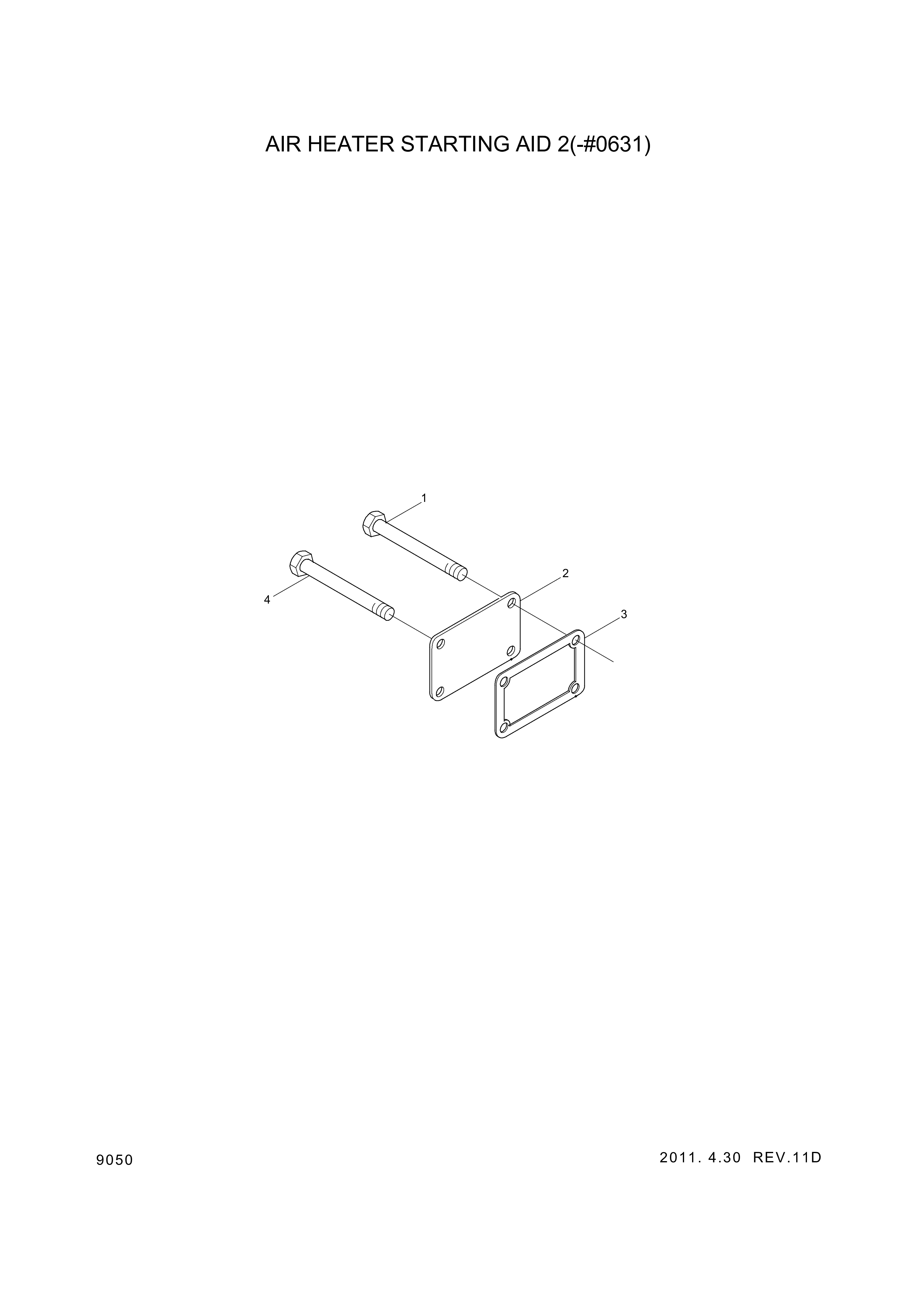 drawing for Hyundai Construction Equipment YUBP-06817 - GASKET