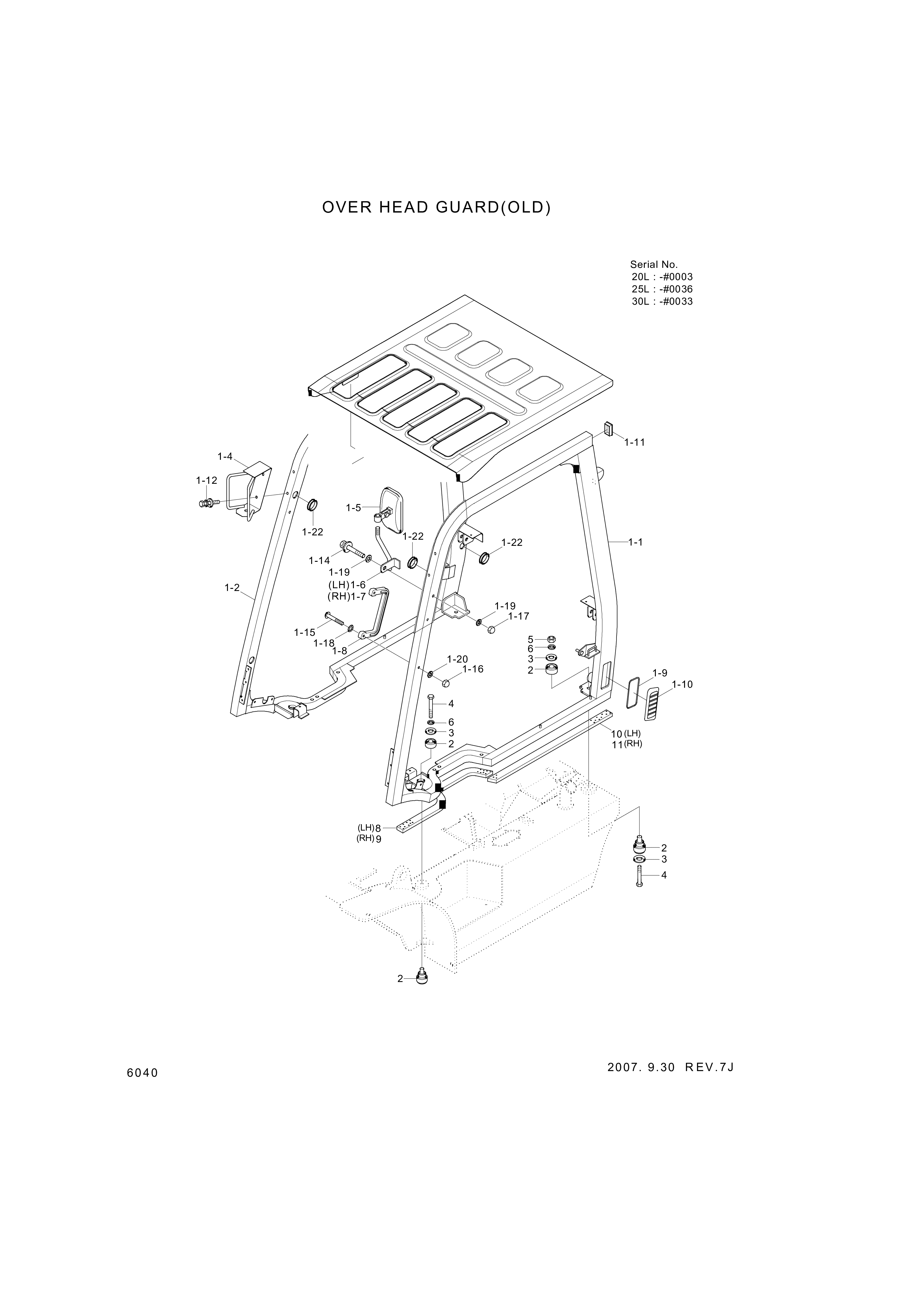 Technical drawing of Hyundai Construction Equipment S179-080656 BOLT-SOCKET with dimensions and layout (figure 3)