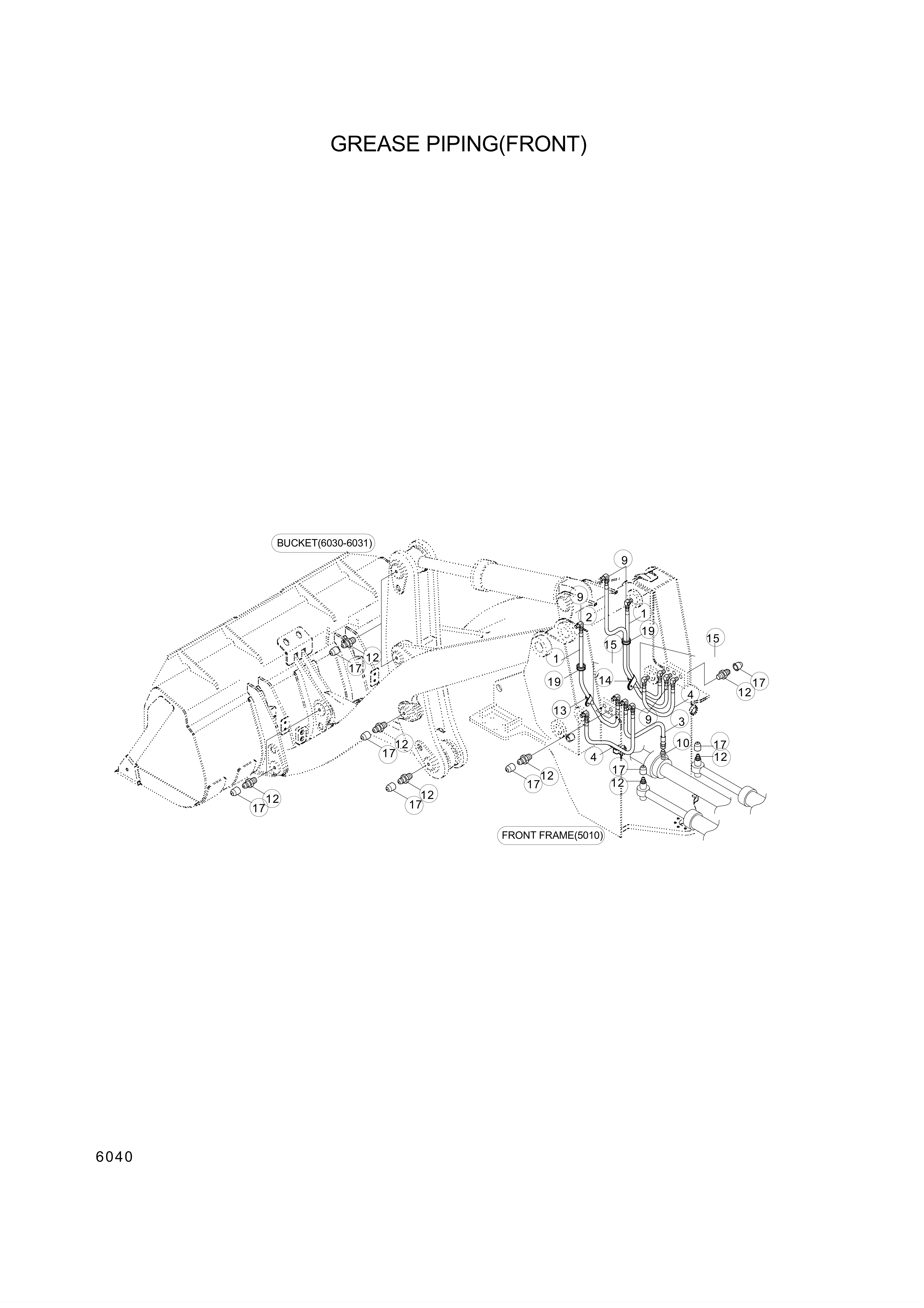 drawing for Hyundai Construction Equipment 34L3-01381 - CLAMP