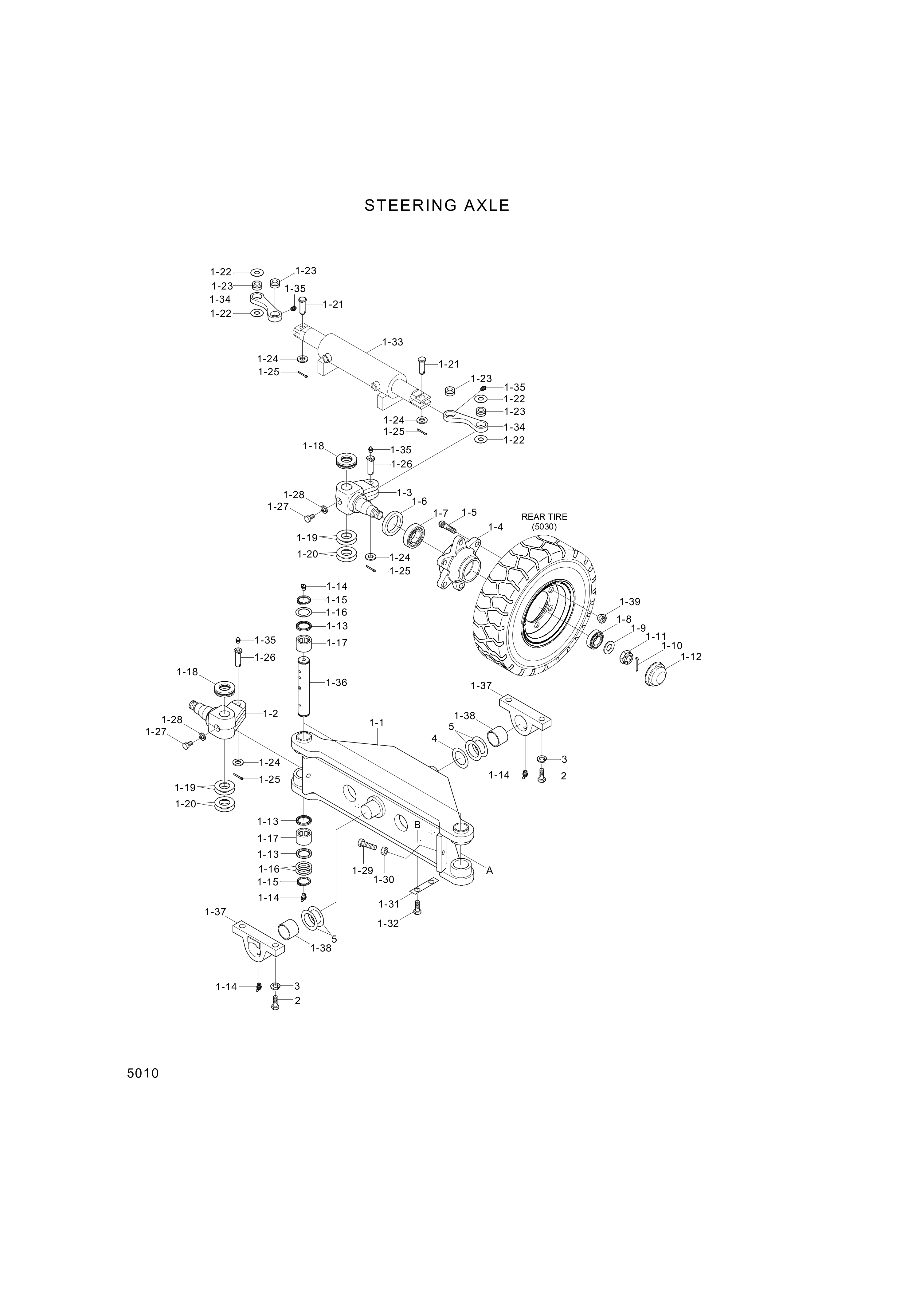 Technical drawing of Hyundai Construction Equipment S403-241006 WASHER-PLAIN with dimensions and layout (figure 4)