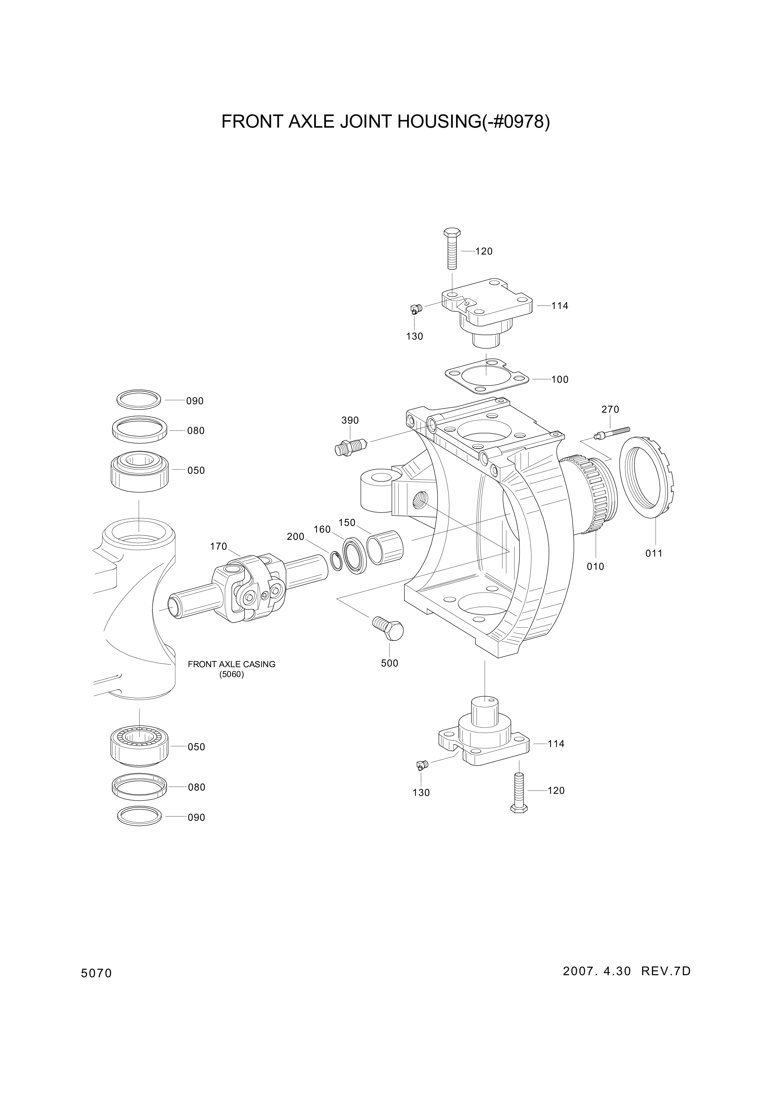 ZGAQ-02236 Hyundai Construction Equipment SEAL-OIL