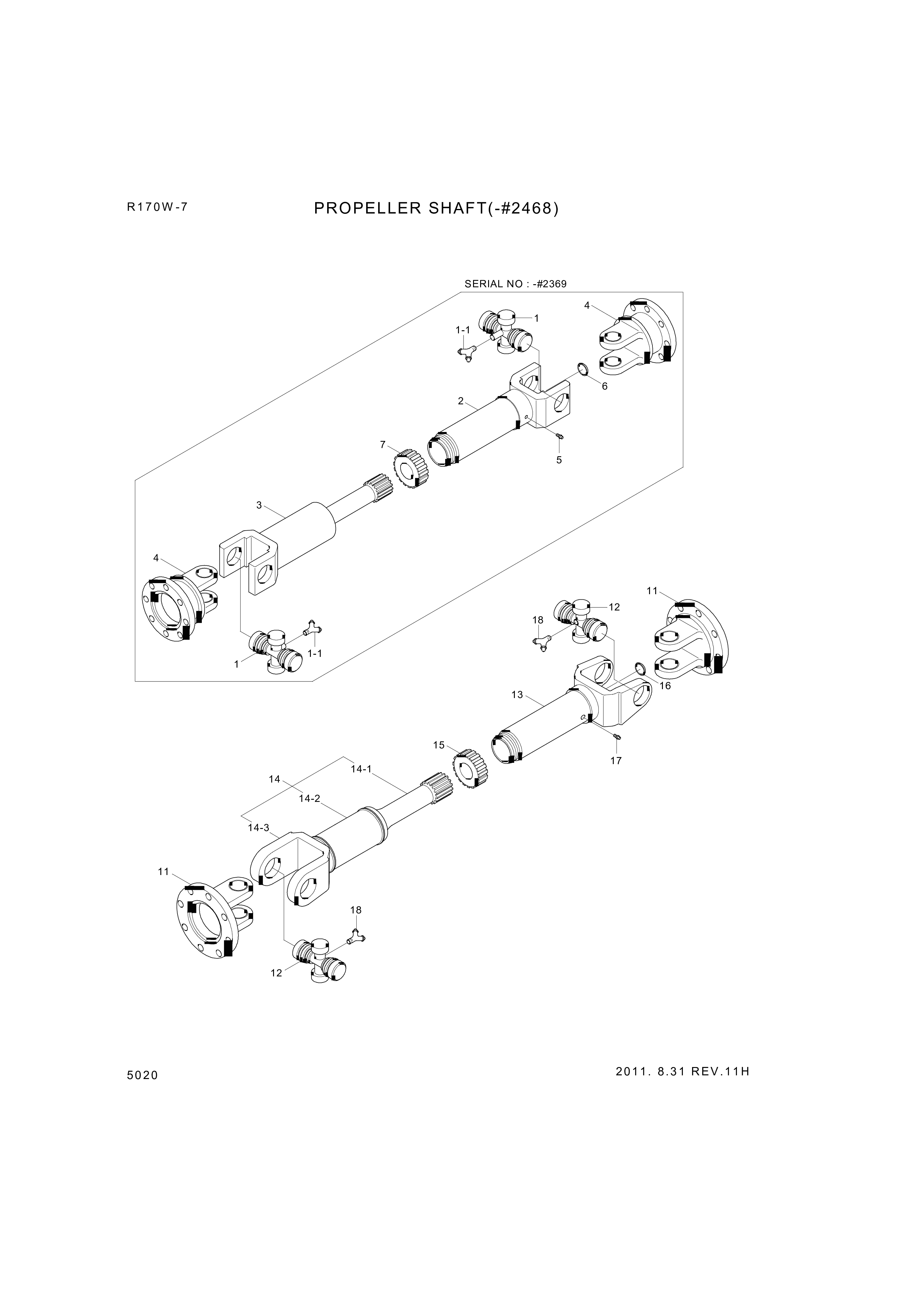 drawing for Hyundai Construction Equipment 800-415JS - SEAL-JOINT