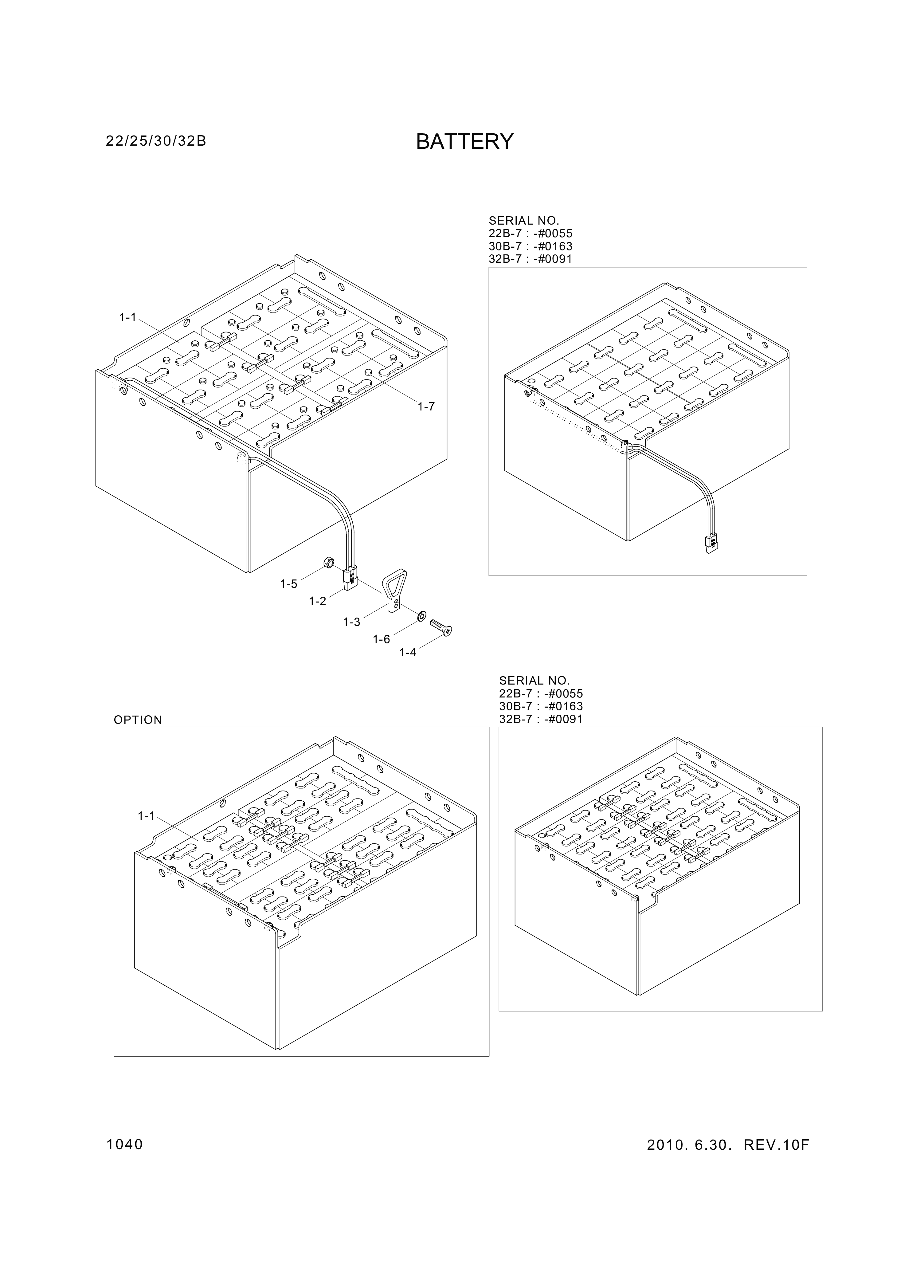 Technical drawing of Hyundai Construction Equipment S161-060452 BOLT-ROUND with dimensions and layout (figure 4)