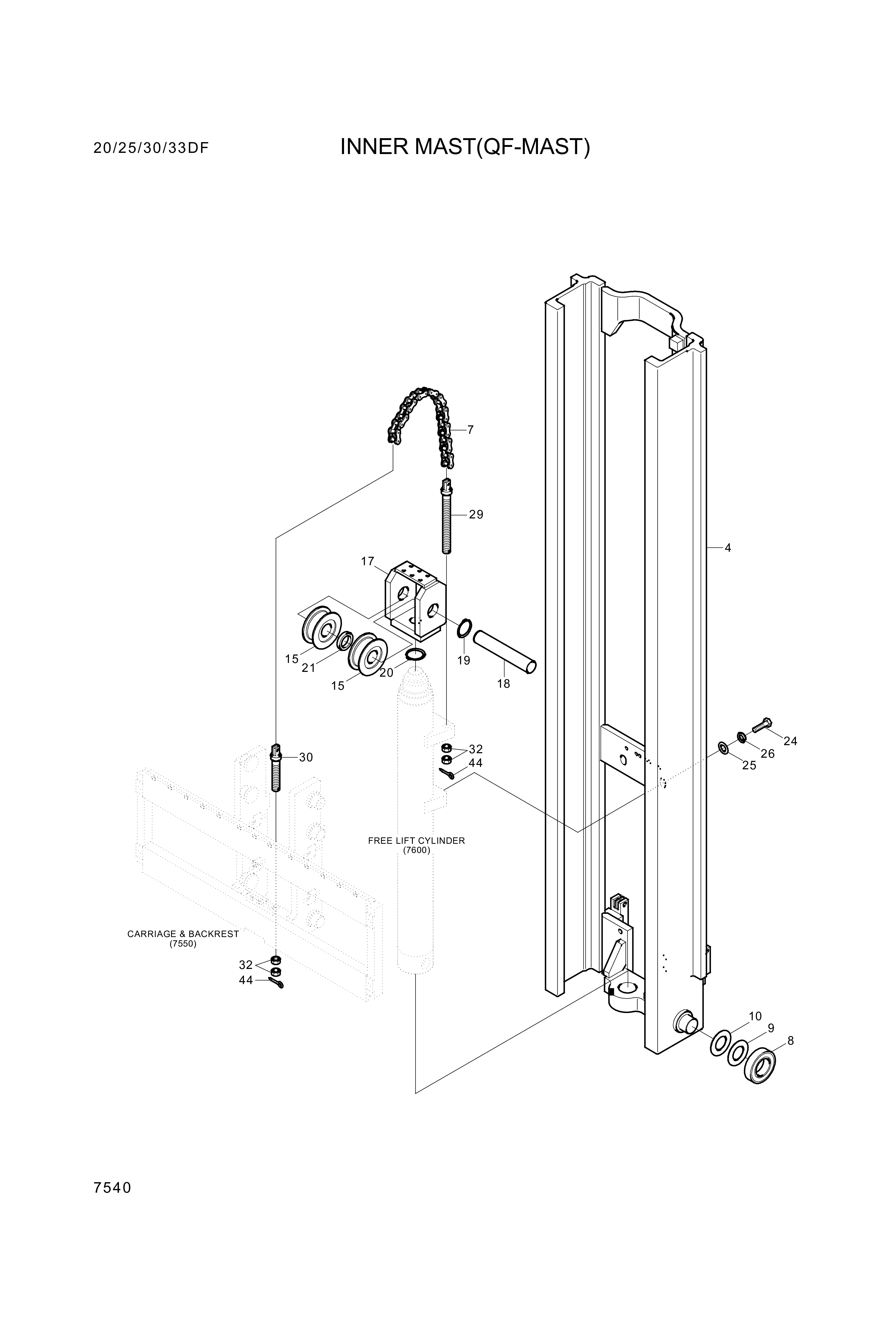 drawing for Hyundai Construction Equipment S403-141006 - WASHER-PLAIN