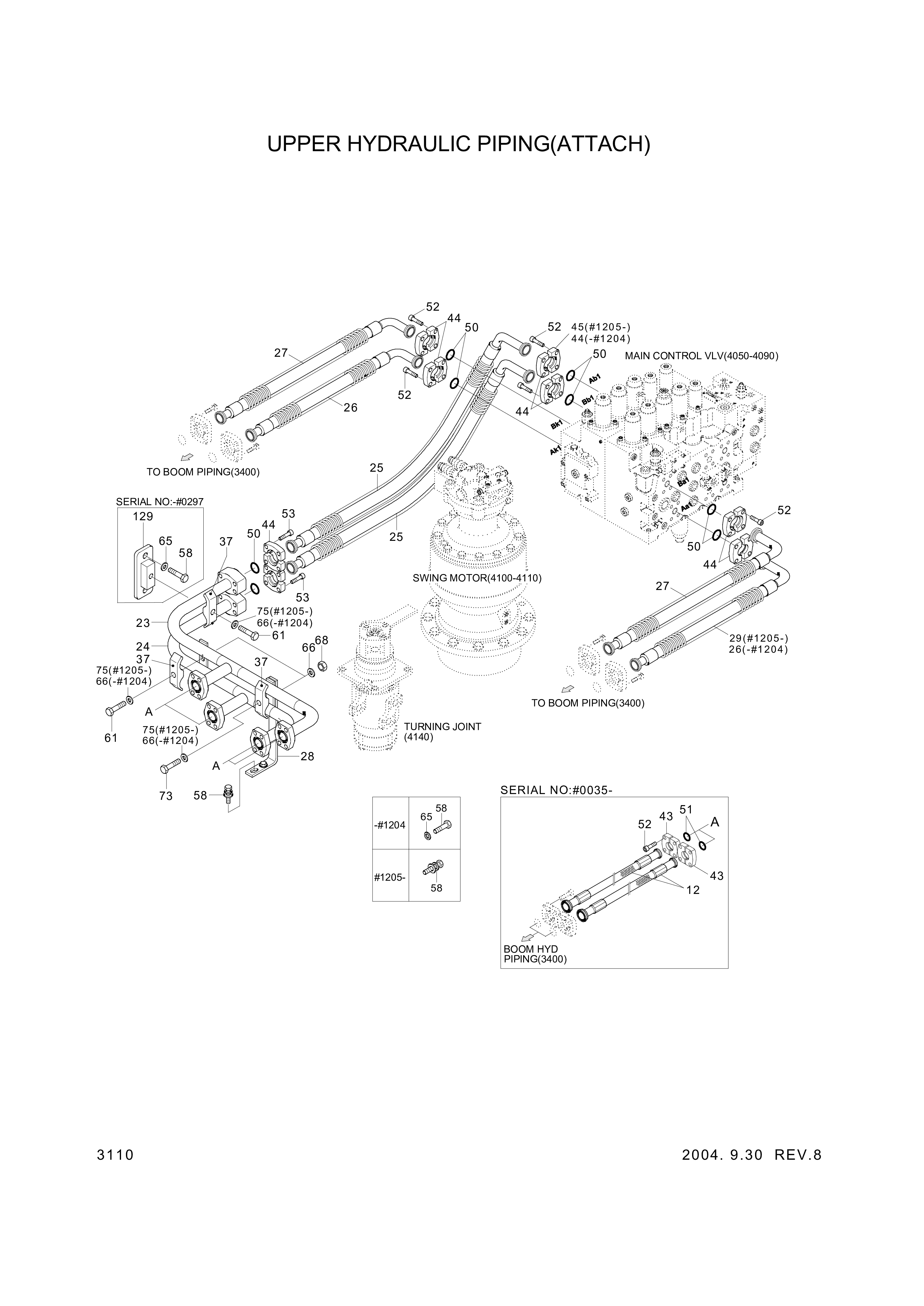 Technical drawing of Hyundai Construction Equipment S207-101002 NUT-HEX with dimensions and layout (figure 2)