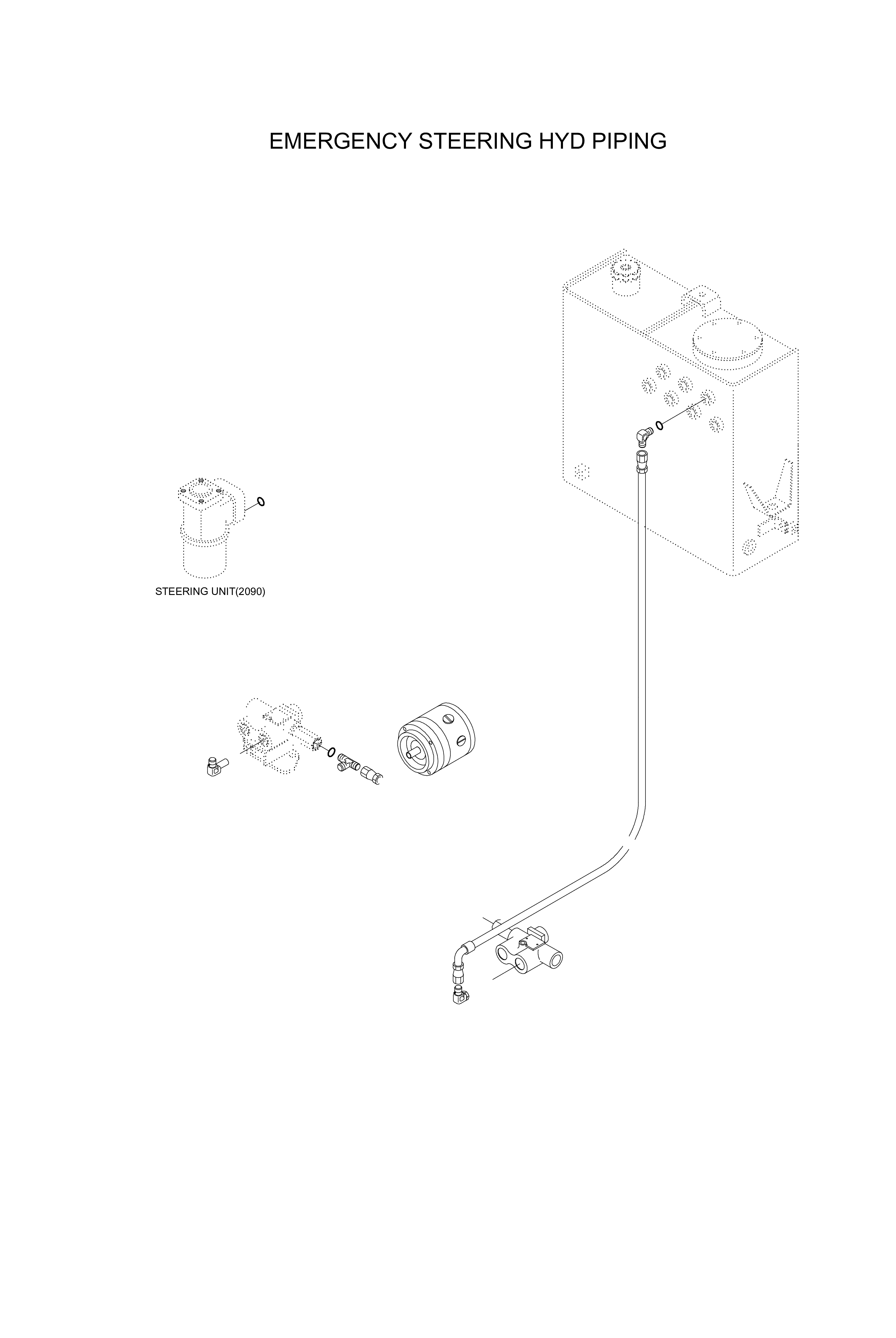 Technical drawing of Hyundai Construction Equipment 34L3-01320 VALVE-CHECK with dimensions and layout (figure 5)