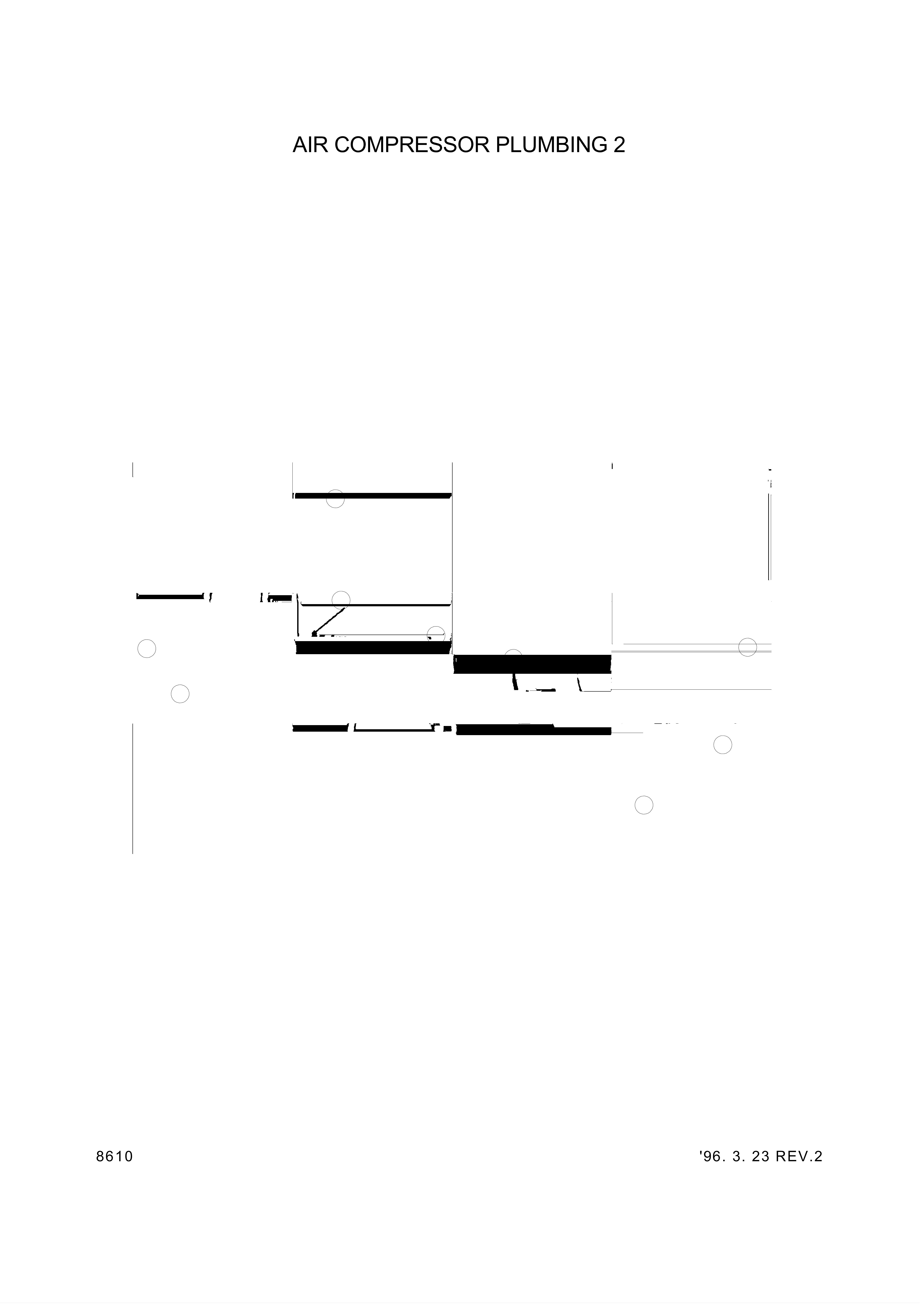 Technical drawing of Hyundai Construction Equipment YUBP-06812 HOSE-FLEXIBLE with dimensions and layout (figure 3)