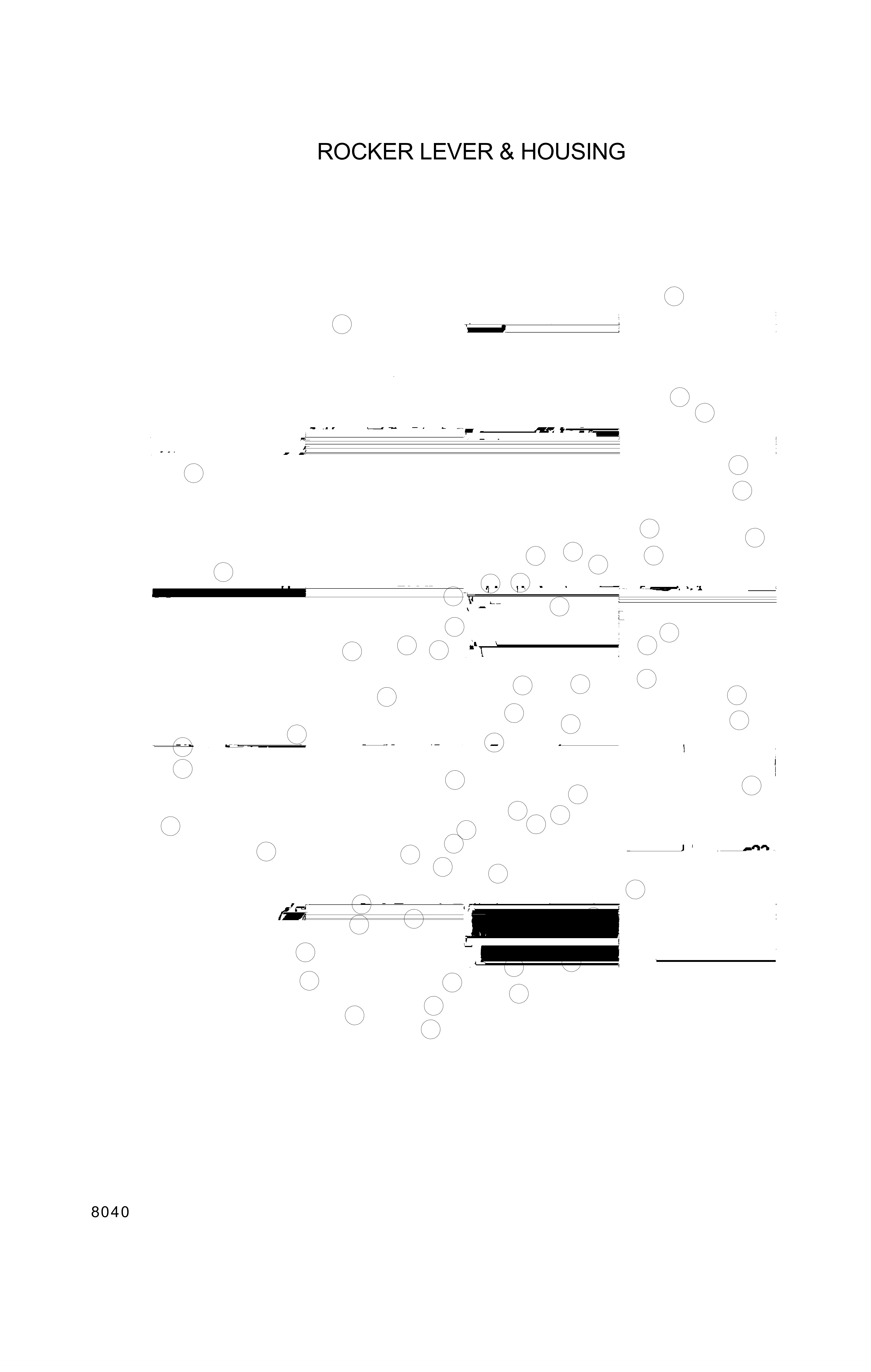 Technical drawing of Hyundai Construction Equipment YUBP-06805 SUPPORT with dimensions and layout (figure 3)
