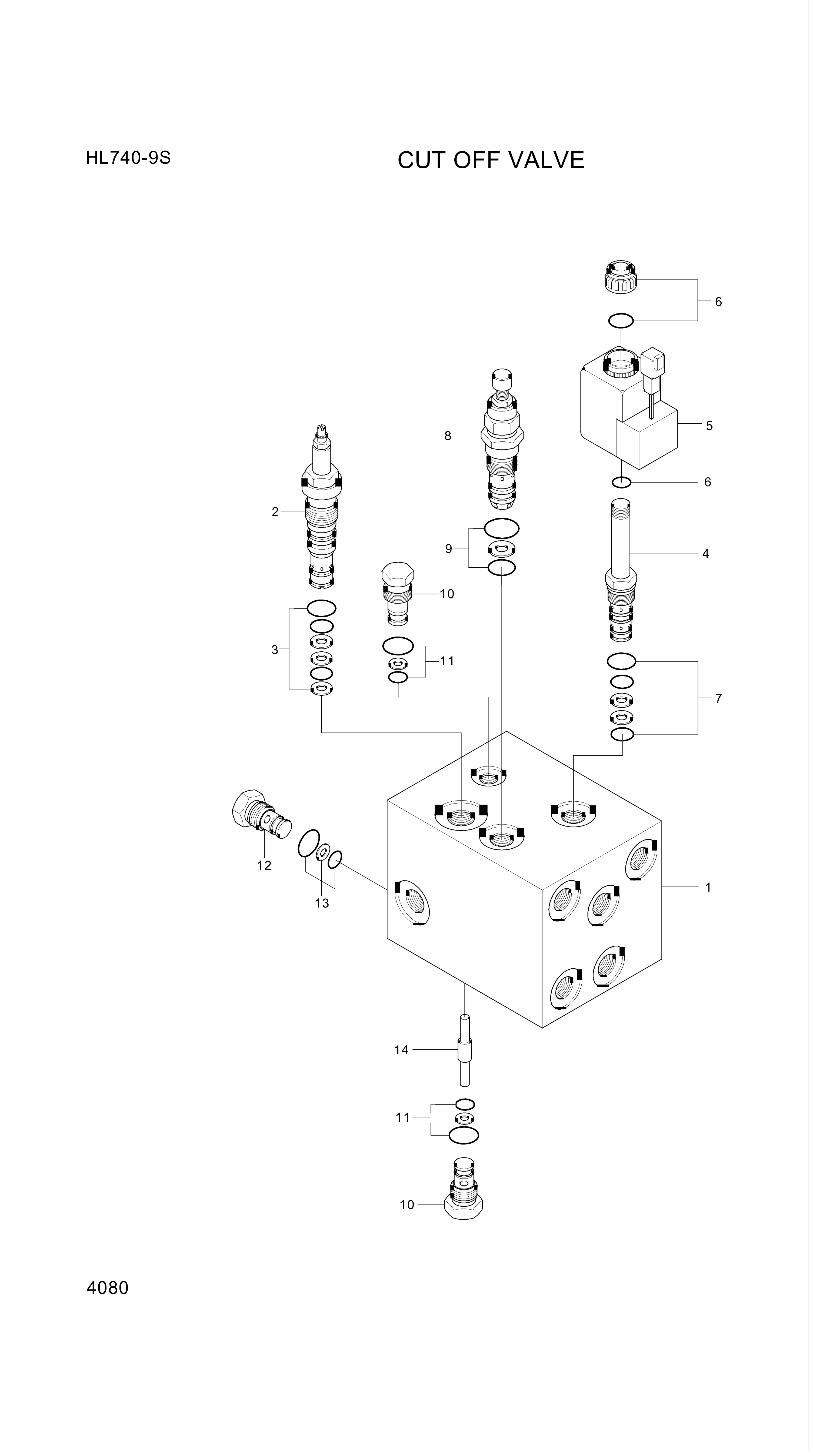 drawing for Hyundai Construction Equipment XKAL-00065 - COIL