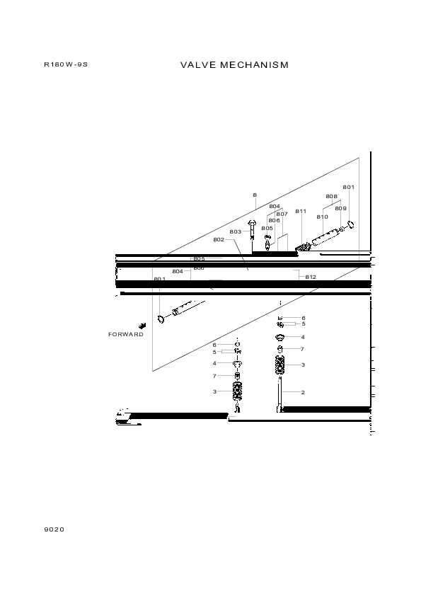 drawing for Hyundai Construction Equipment XJAF-00148 - NUT-JAM