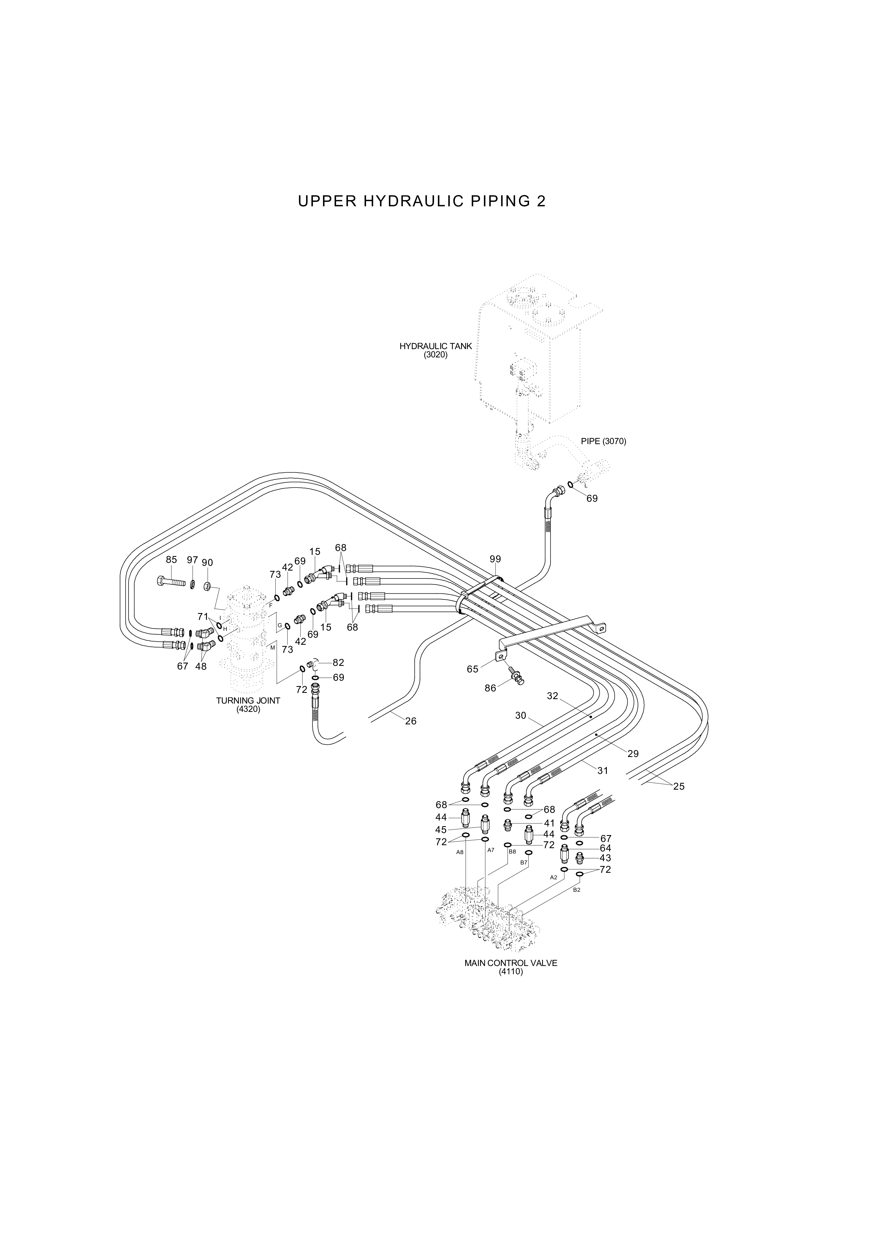 drawing for Hyundai Construction Equipment P930-085017 - HOSE ASSY-ORFS&THD