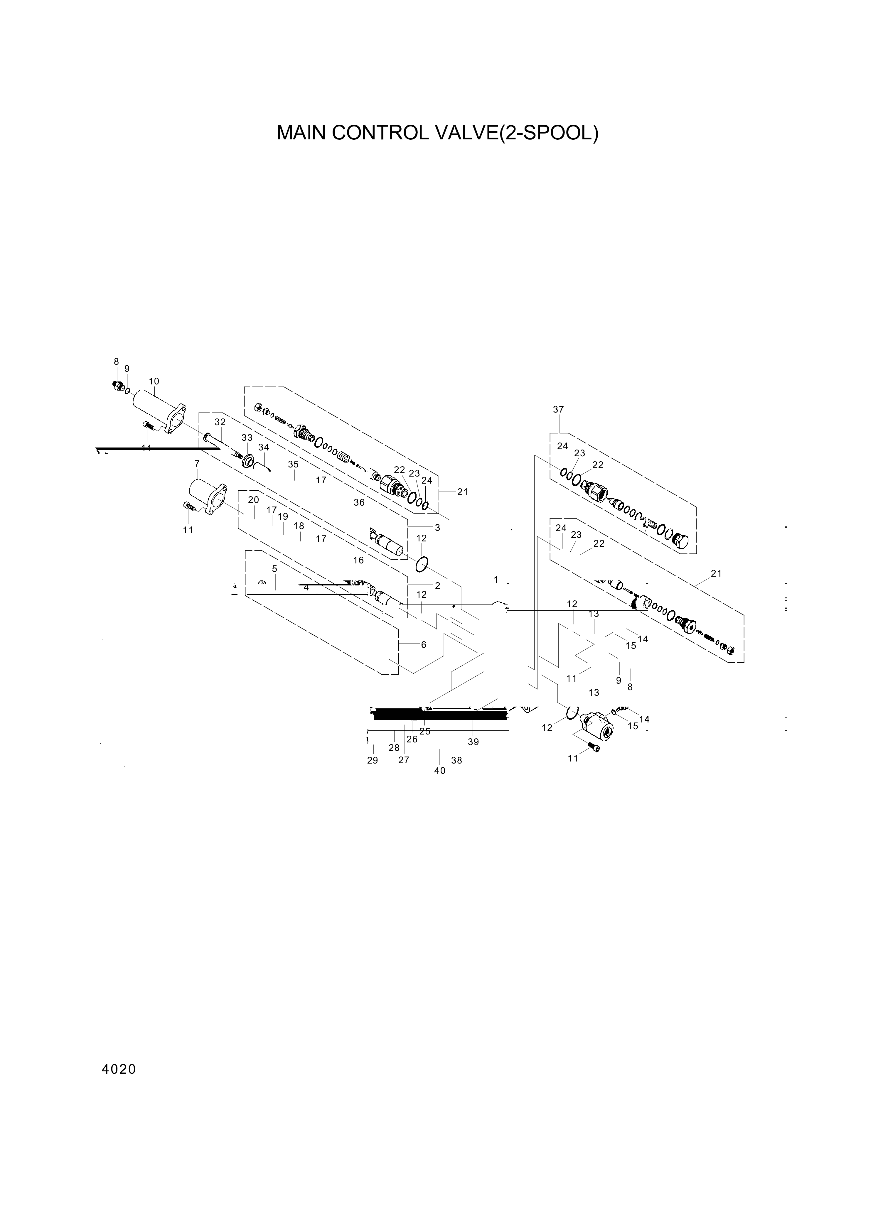 drawing for Hyundai Construction Equipment 3526-483 - CAP