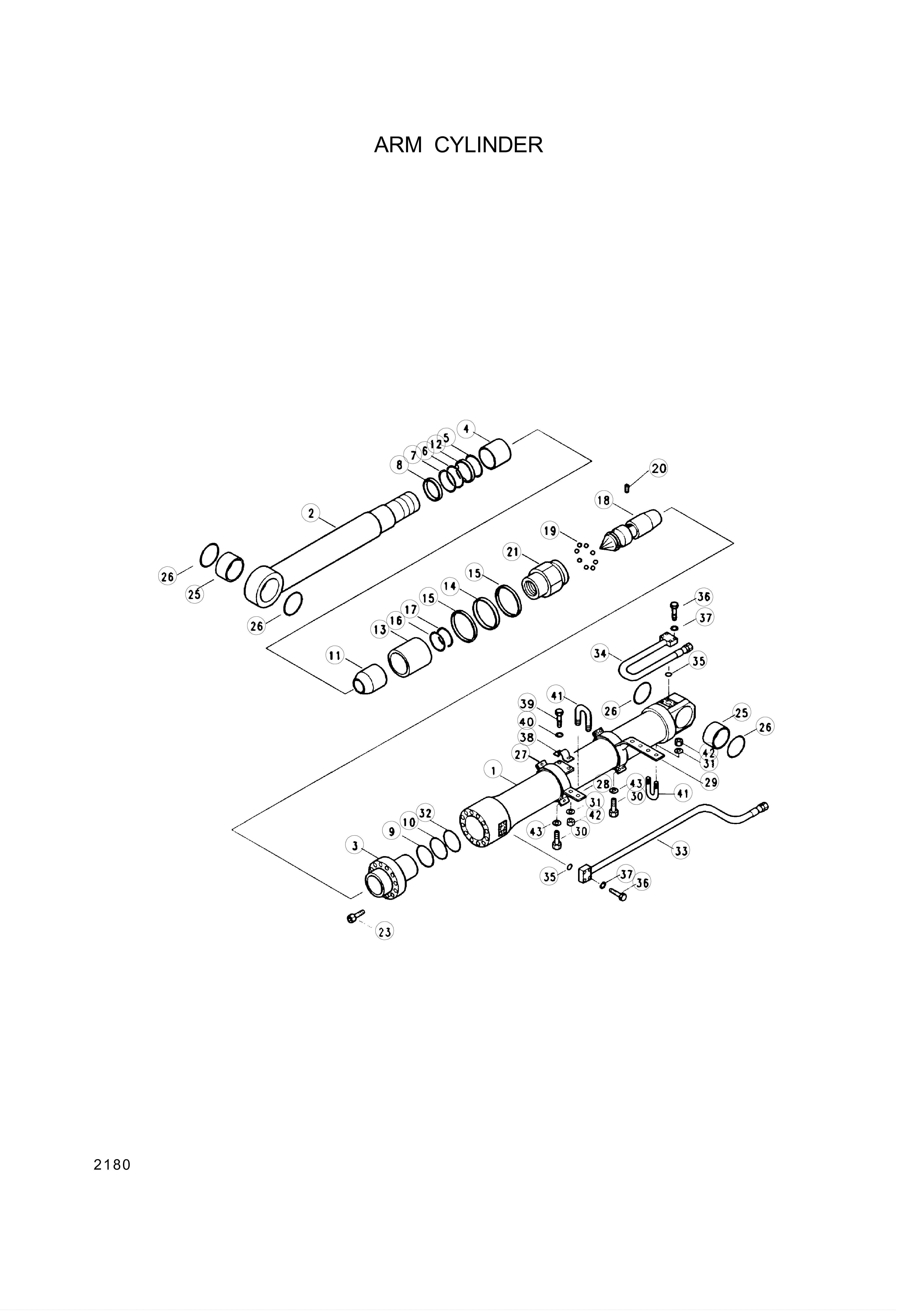drawing for Hyundai Construction Equipment 31YC-65430 - NUT-NYLON