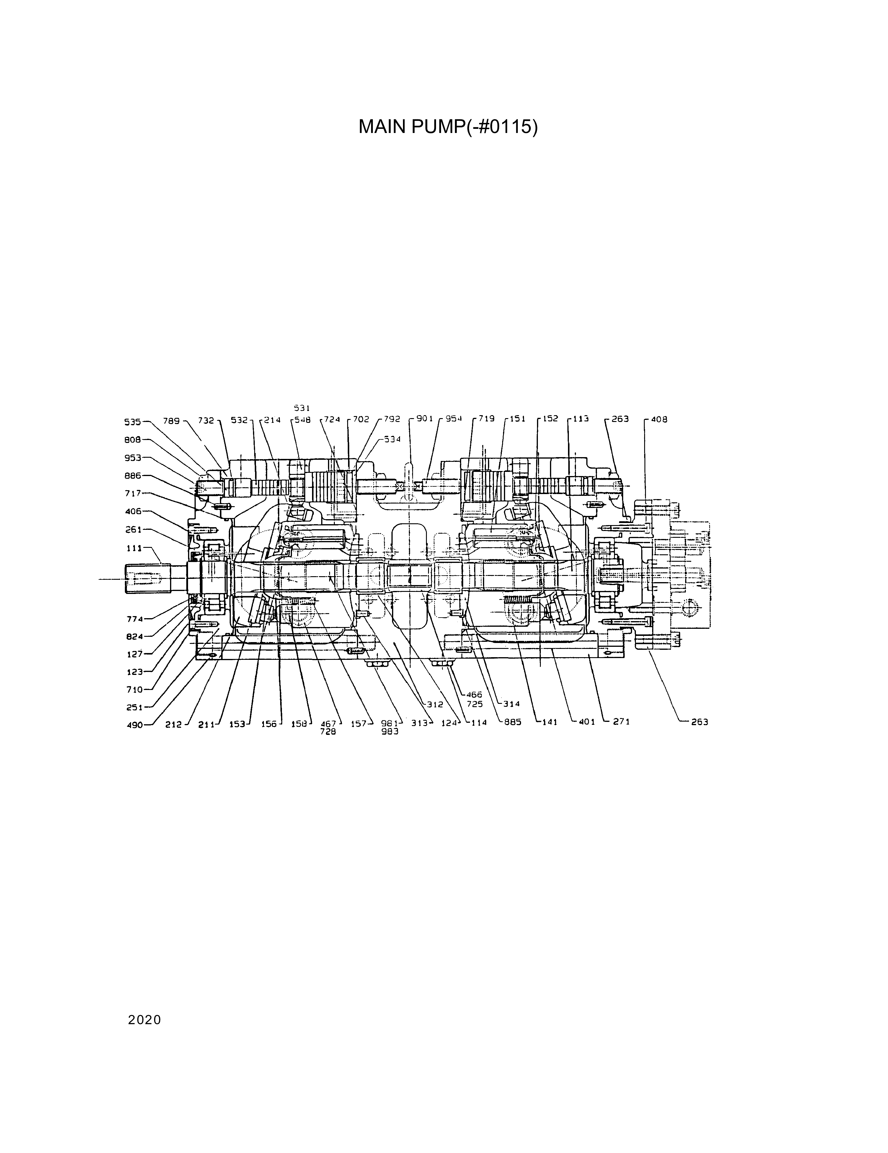 drawing for Hyundai Construction Equipment PJR620 - PIN