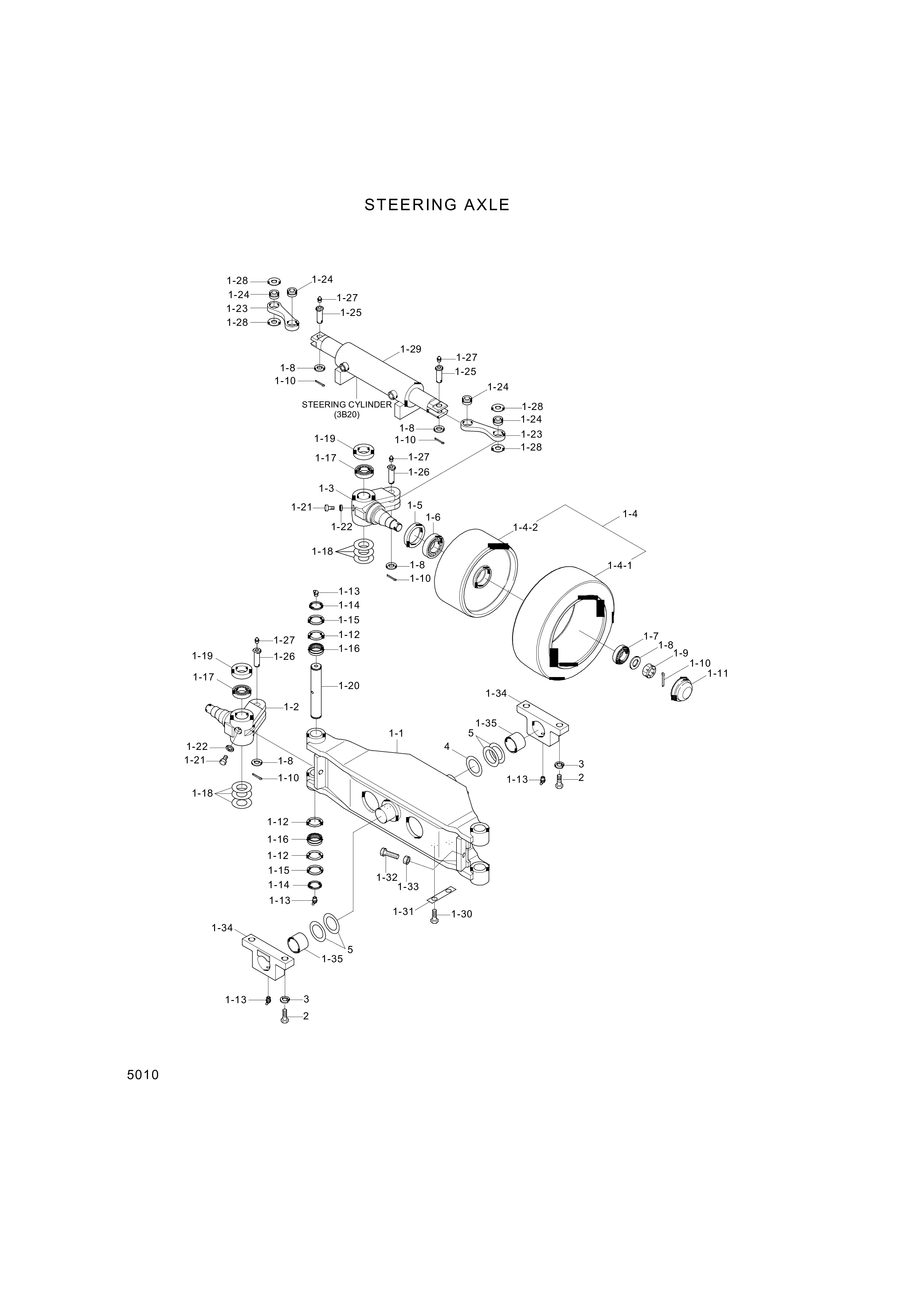 Technical drawing of Hyundai Construction Equipment 3555003000-01 WASHER with dimensions and layout (figure 2)