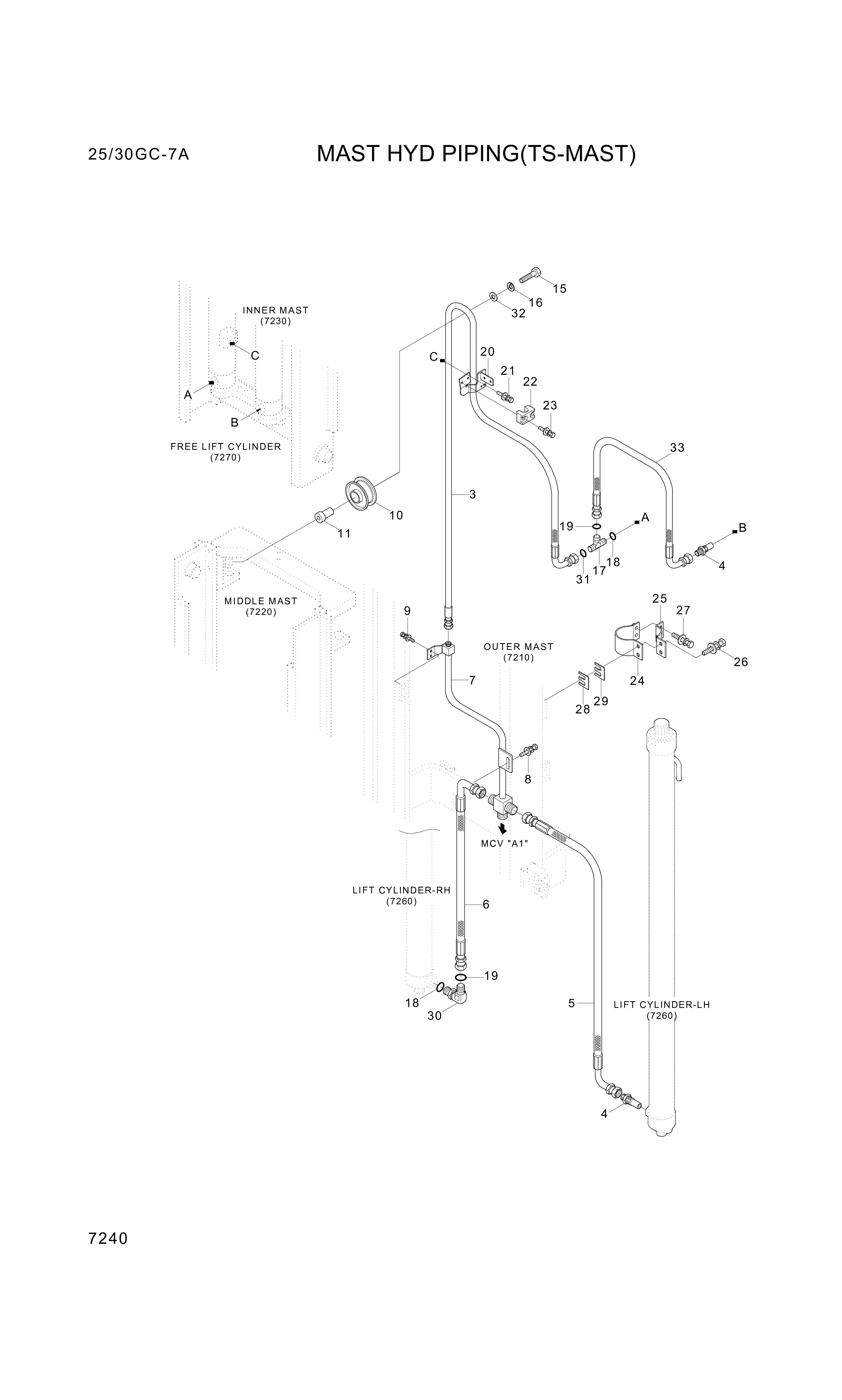 drawing for Hyundai Construction Equipment P930-084018 - HOSE ASSY-ORFS&THD