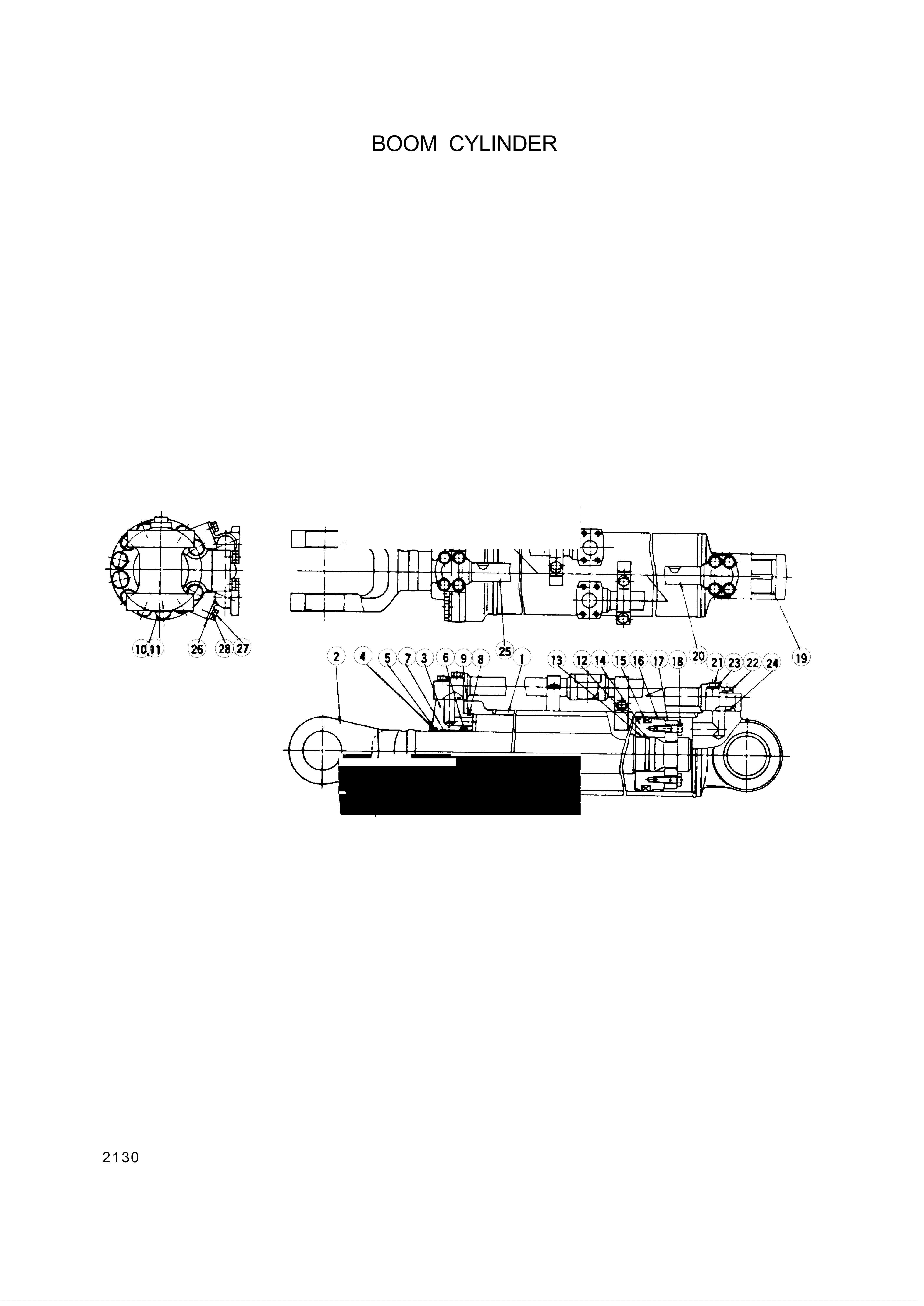 drawing for Hyundai Construction Equipment 07146-02136 - RING-BACKUP