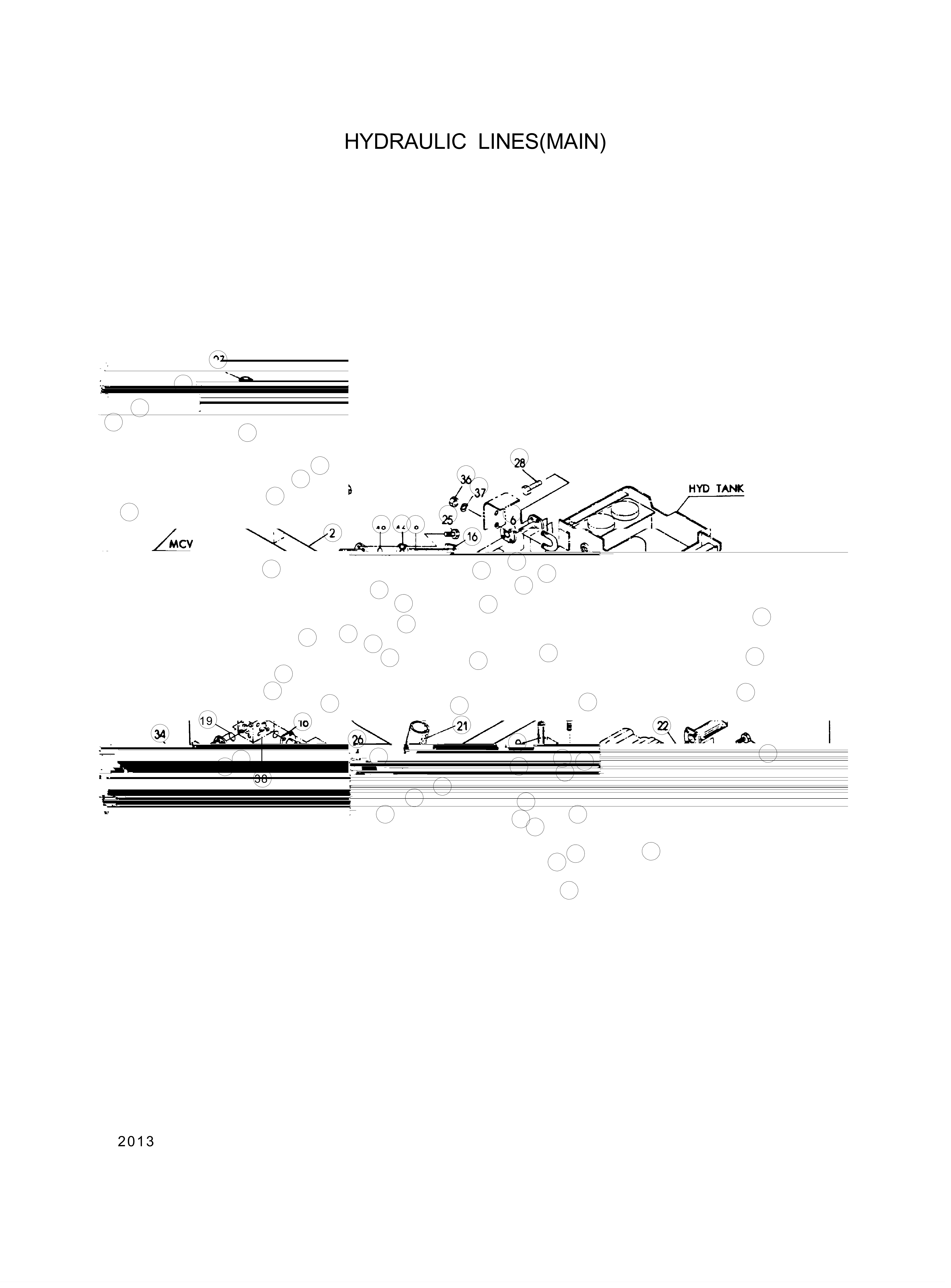 drawing for Hyundai Construction Equipment 31L4-3002 - BLOCK