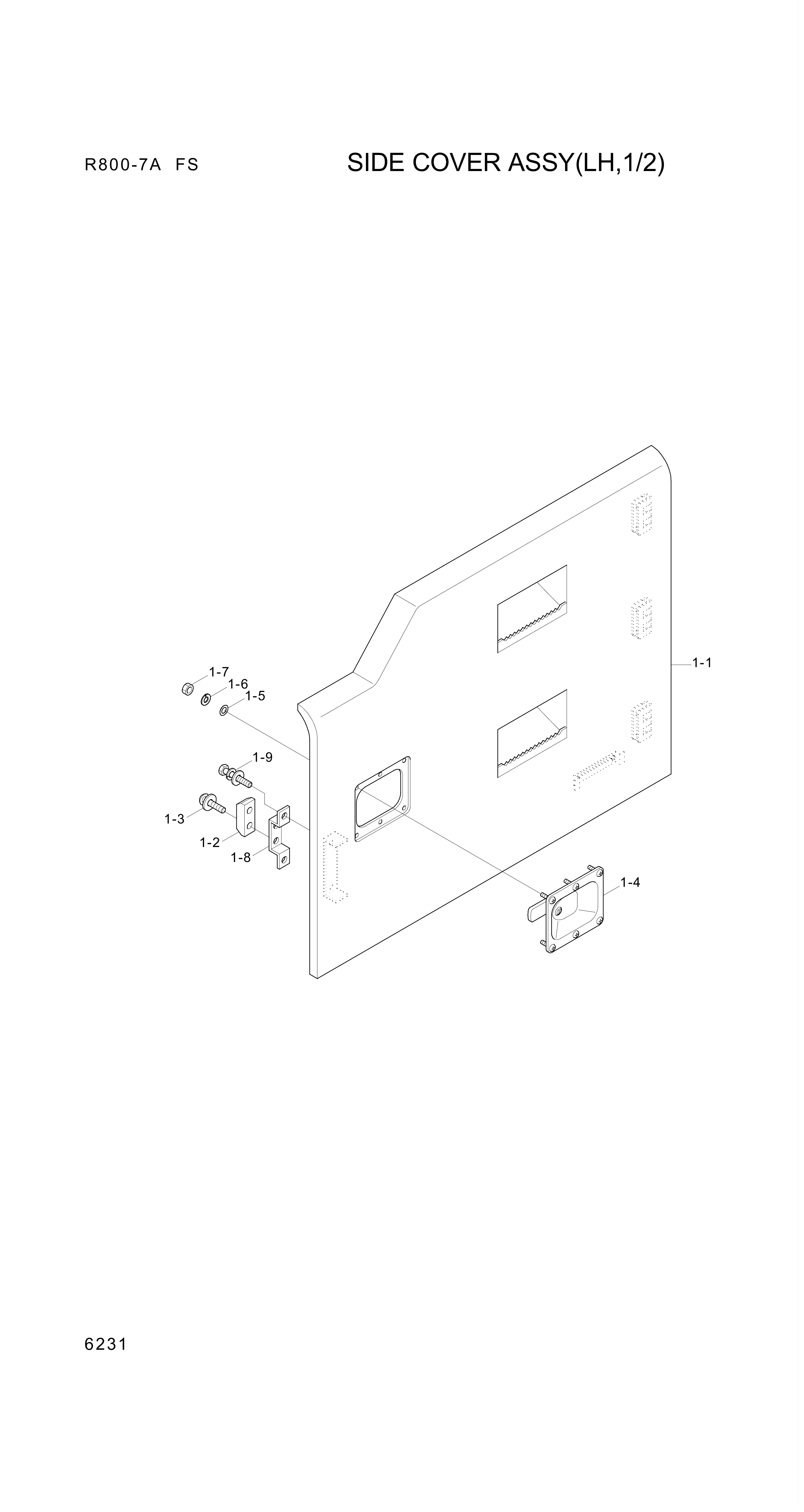 drawing for Hyundai Construction Equipment S132-063556 - BOLT-W/WASHER