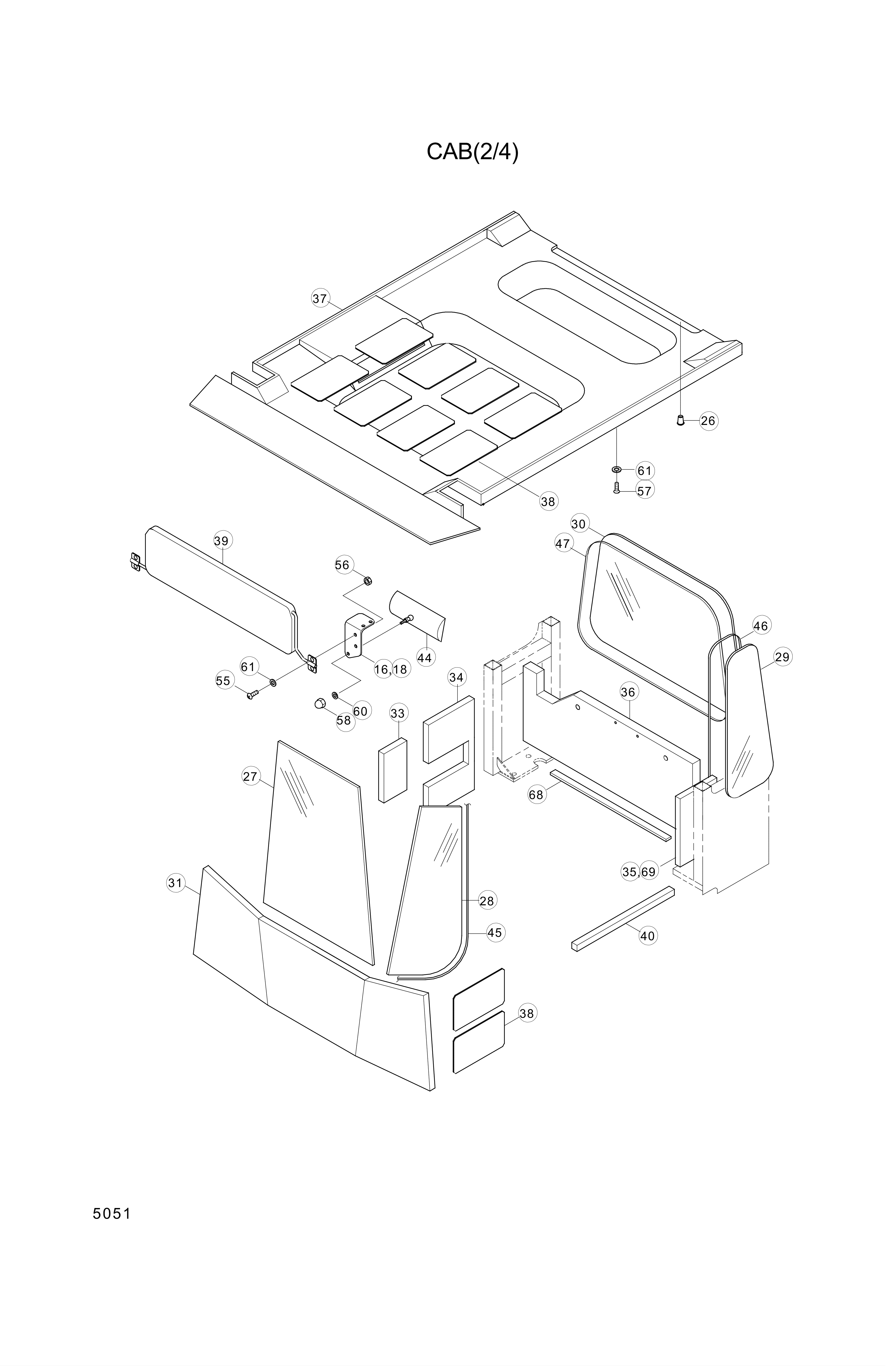 drawing for Hyundai Construction Equipment 74L3-04504 - LINER-HEAD