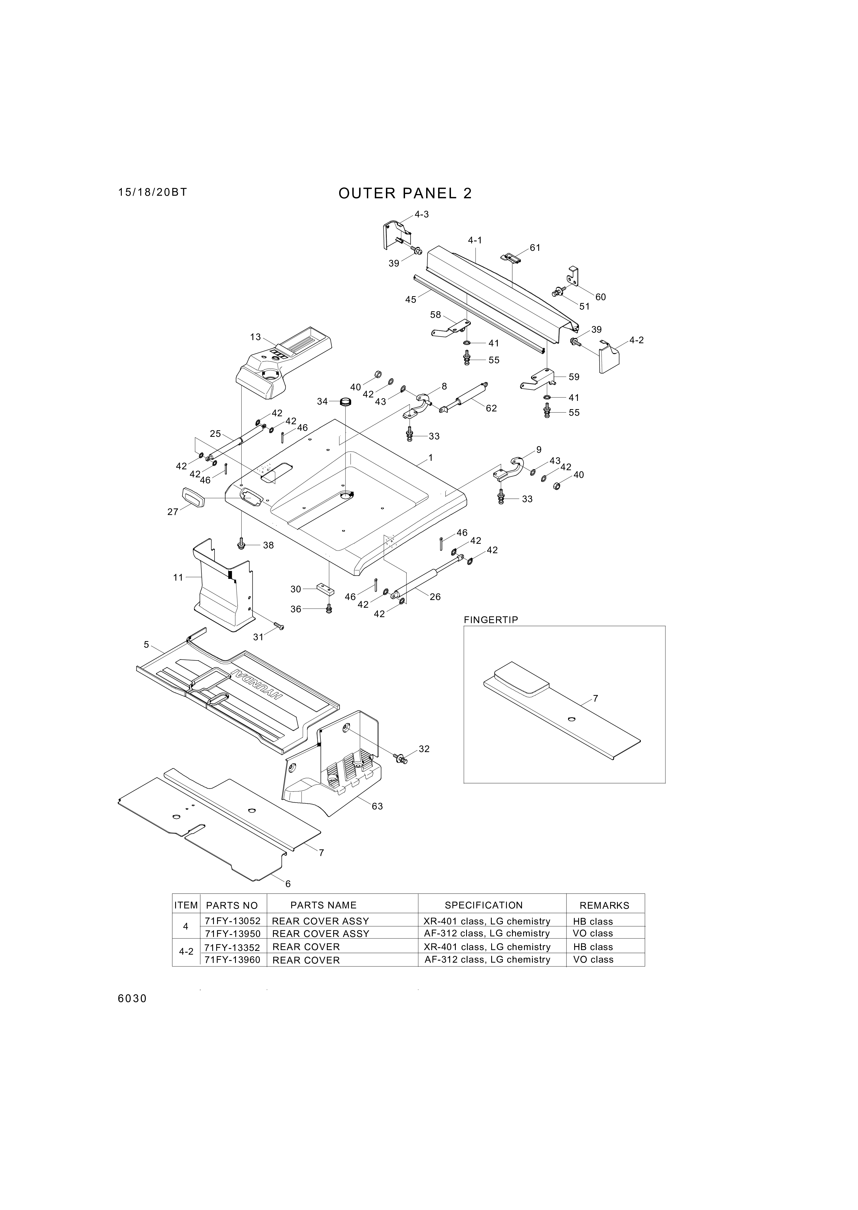drawing for Hyundai Construction Equipment S403-06000B - WASHER-PLAIN
