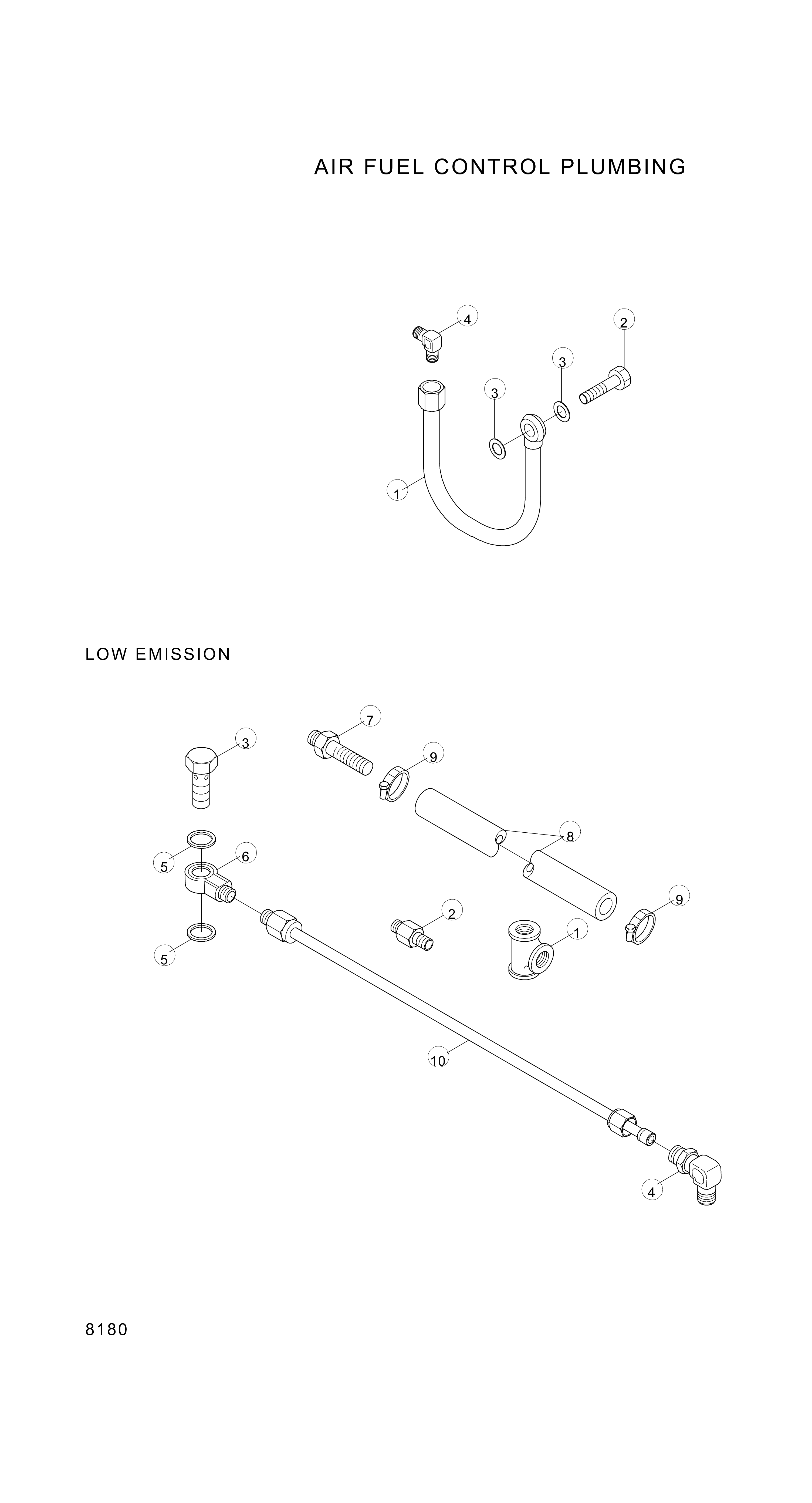 drawing for Hyundai Construction Equipment YUBP-05060 - PIPE-FUEL